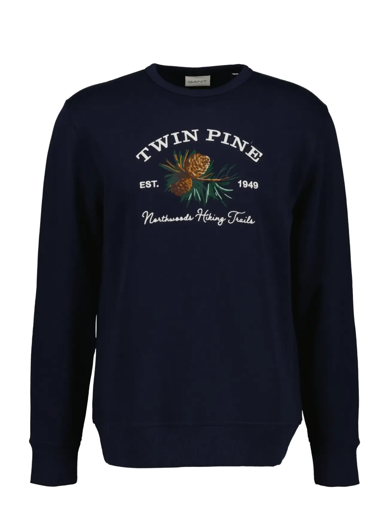 Gant GRAPHIC C-NECK - Nach Stil kaufen - EVENING BLUE / navy