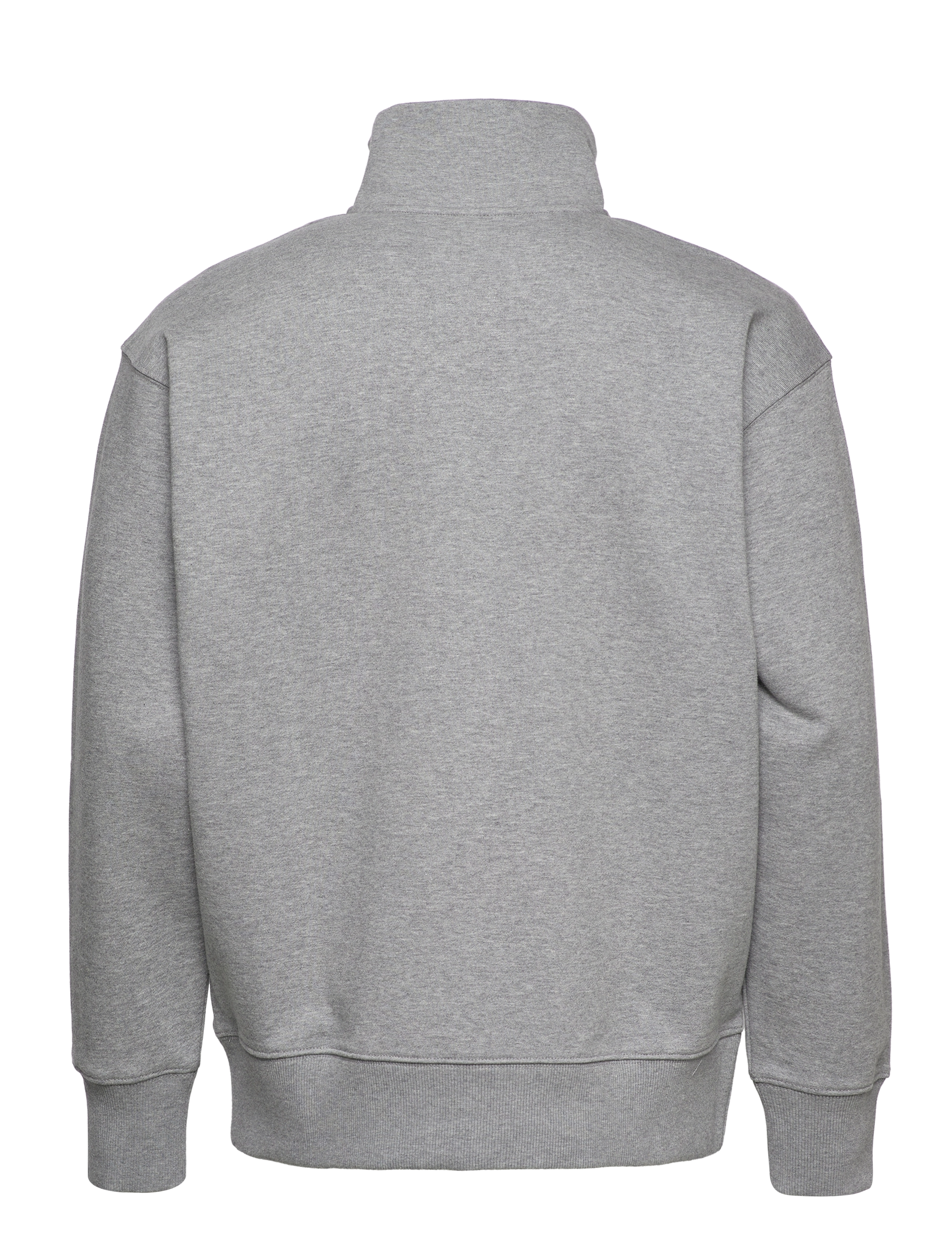 GANT - D.2 RETRO SHIELD HALF ZIP SWEAT - grey melange - 1