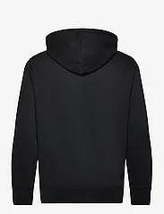 GANT - EMBOSSED FULL ZIP HOODIE - džemperi ar kapuci - black - 1