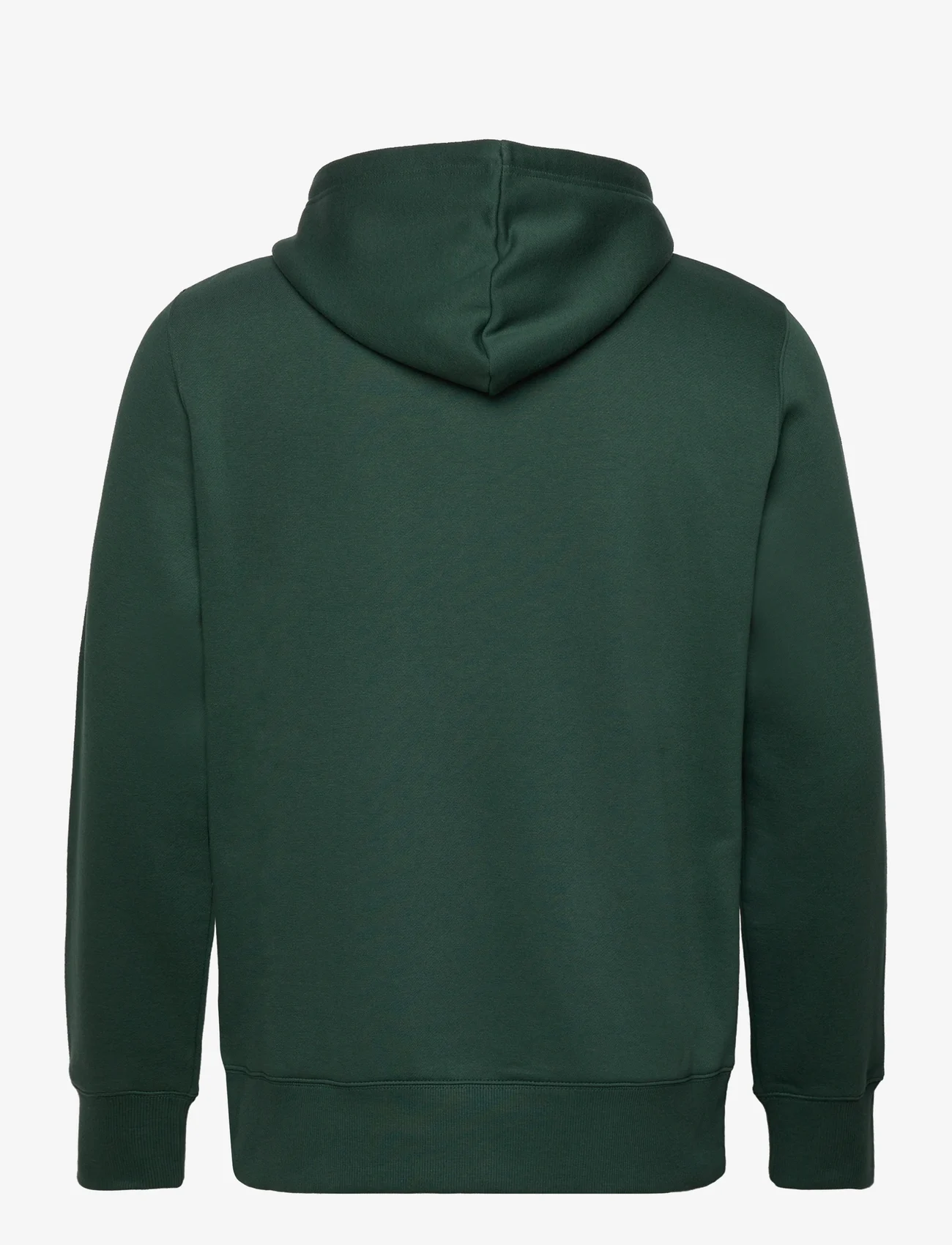 GANT - EMBOSSED FULL ZIP HOODIE - hoodies - tartan green - 1