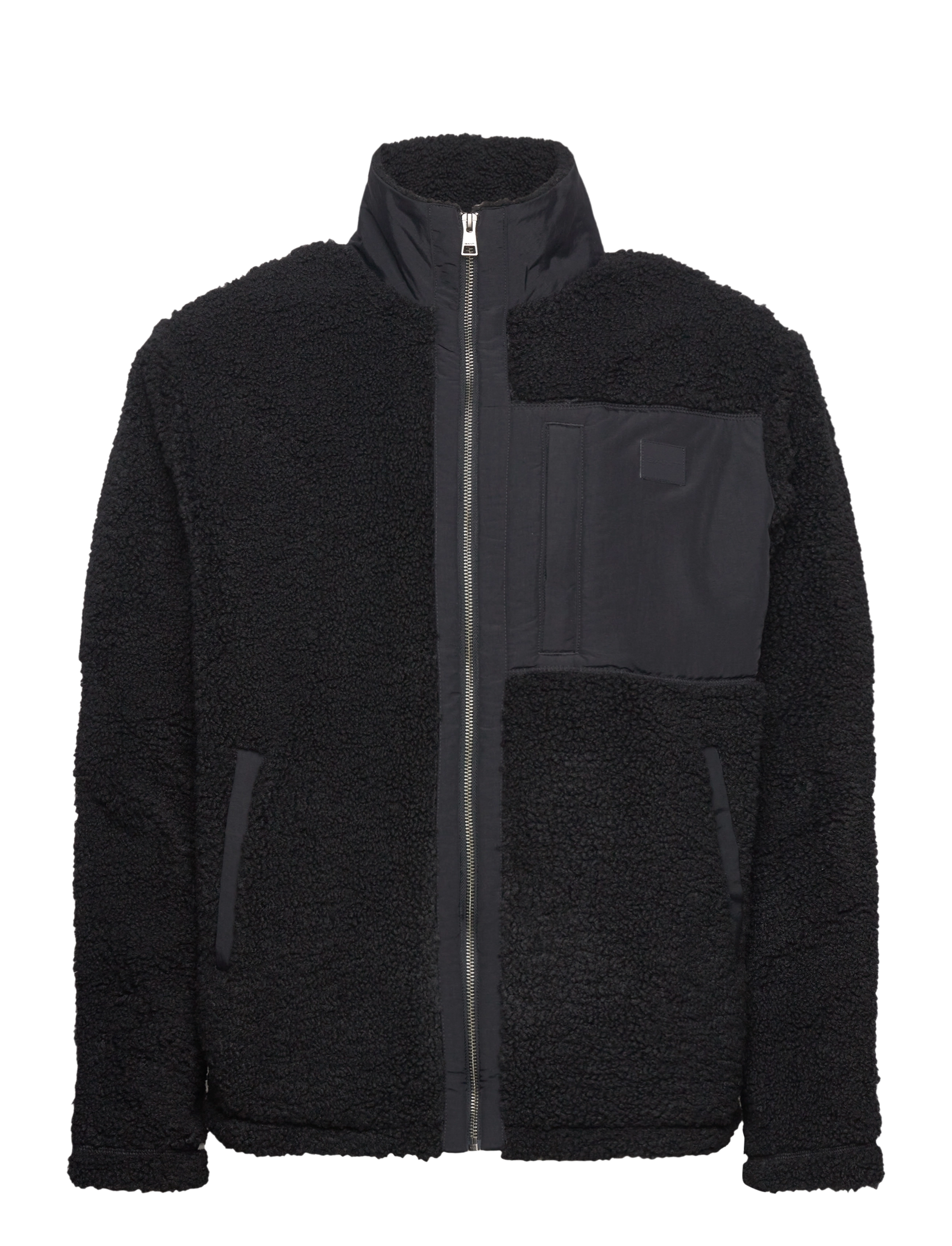 FLEECE JACKET - BLACK