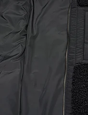 GANT - FLEECE JACKET - mid layer jackets - black - 4