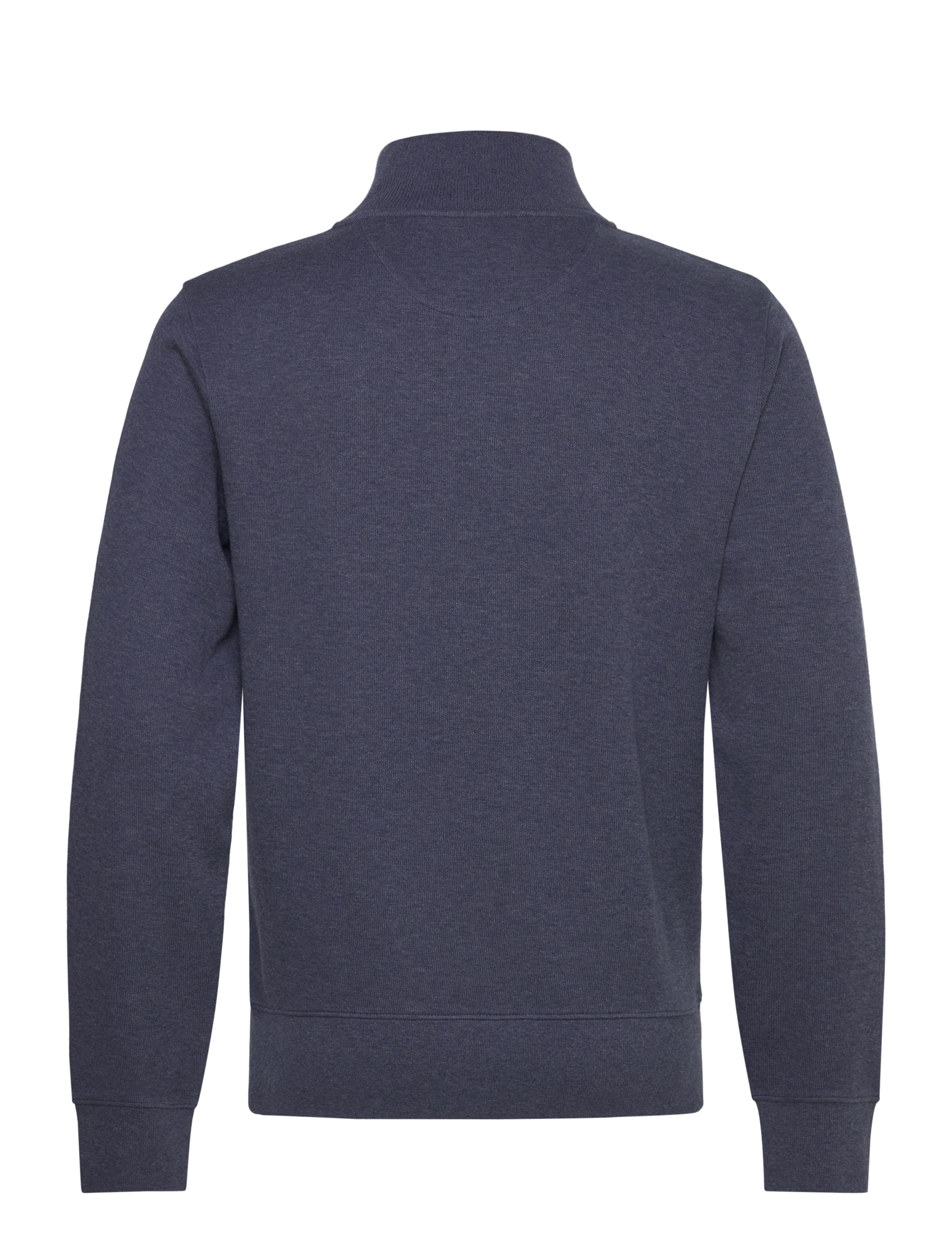 Gant - SACKER RIB HALF ZIP - sweatshirts - dark jeansblue melange - 2