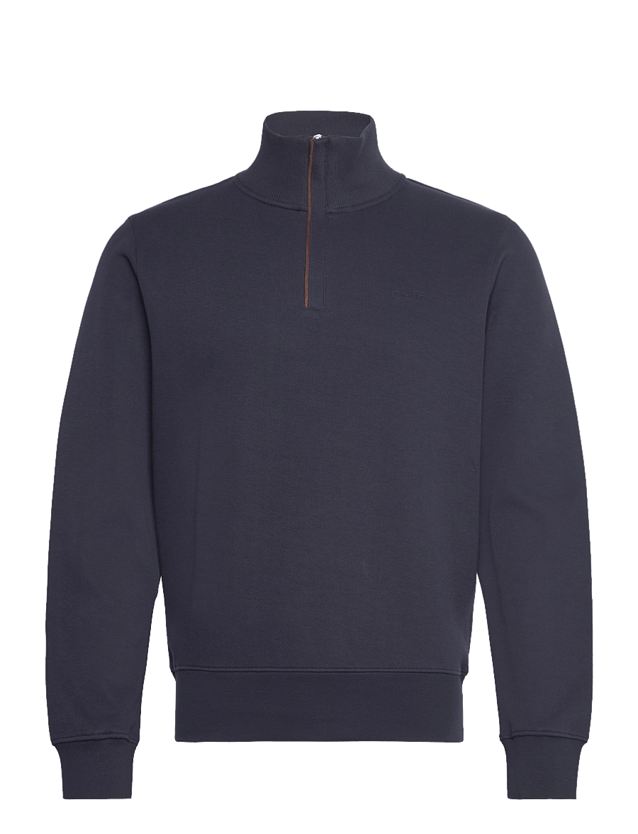 Gant - SACKER RIB HALF ZIP - nach anlass kaufen - evening blue - 1