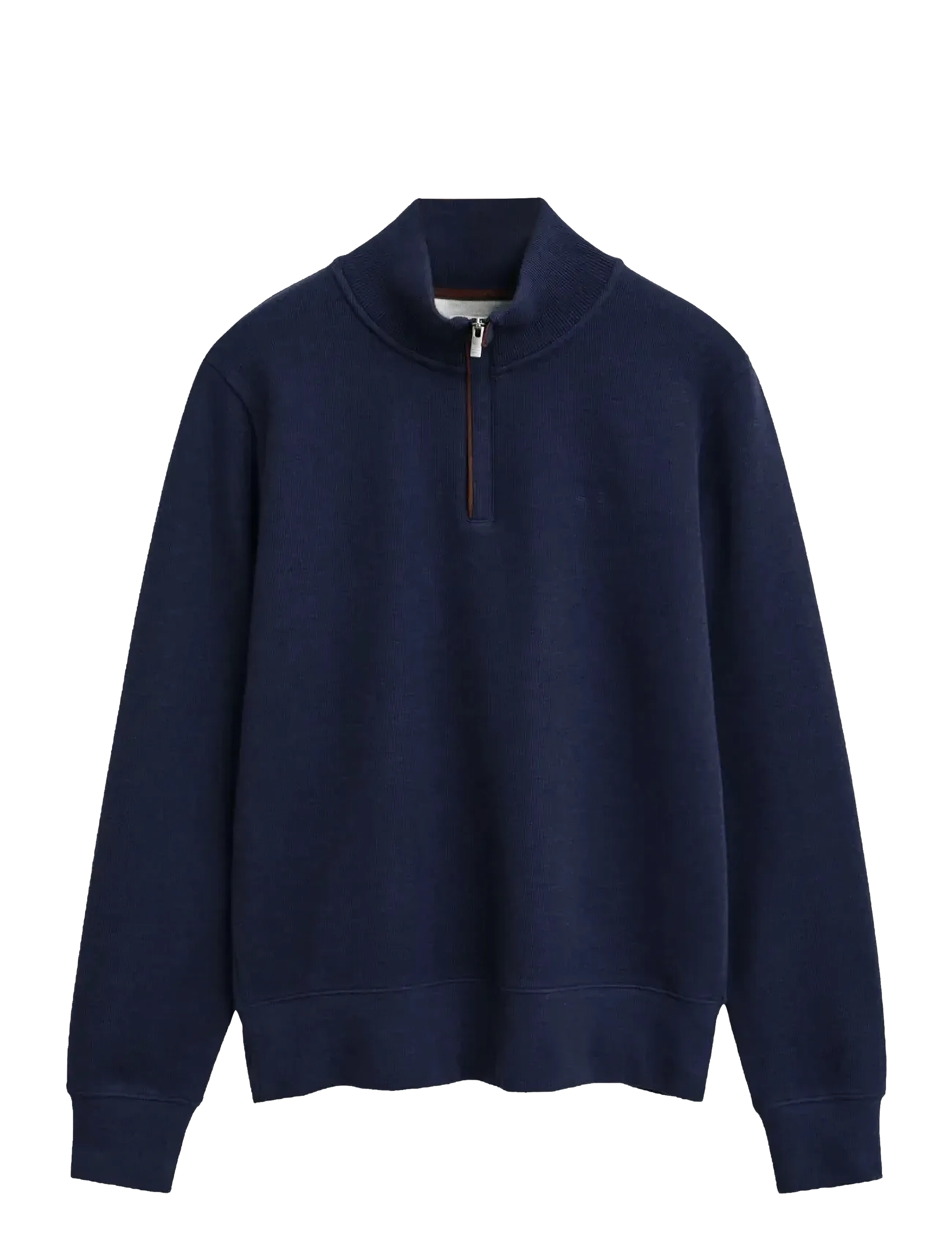 GANT Sacker Rib Half Zip Blau - XXL - Herren