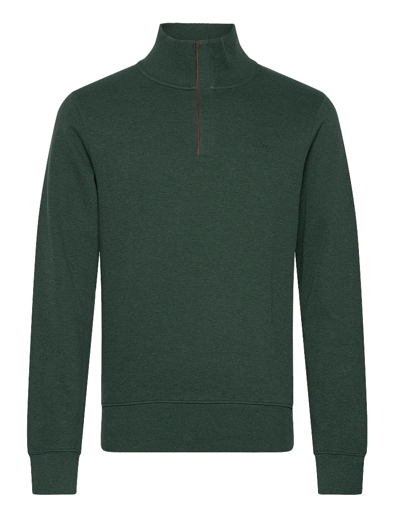 GANT - SACKER RIB HALF ZIP - nach anlass kaufen - tartan green - 1