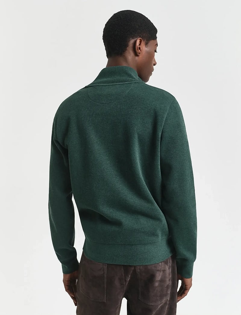 GANT - SACKER RIB HALF ZIP - nach anlass kaufen - tartan green - 3