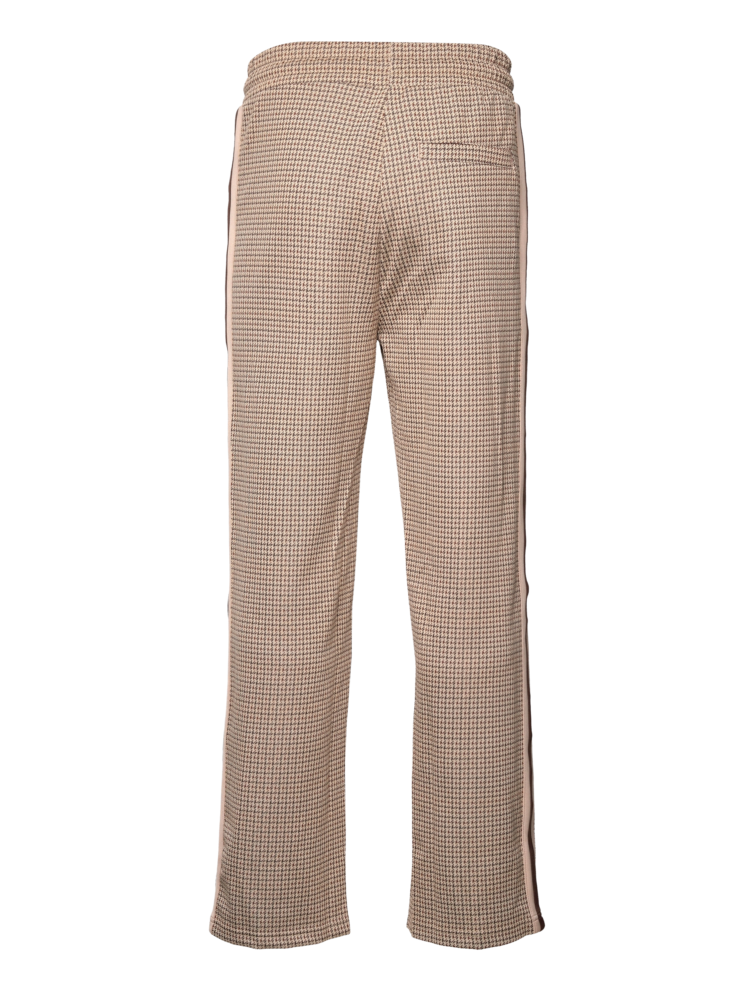 GANT - D.1 HOUNDSTOOTH TRACKSUIT TROUSER - chocolate brown - 1
