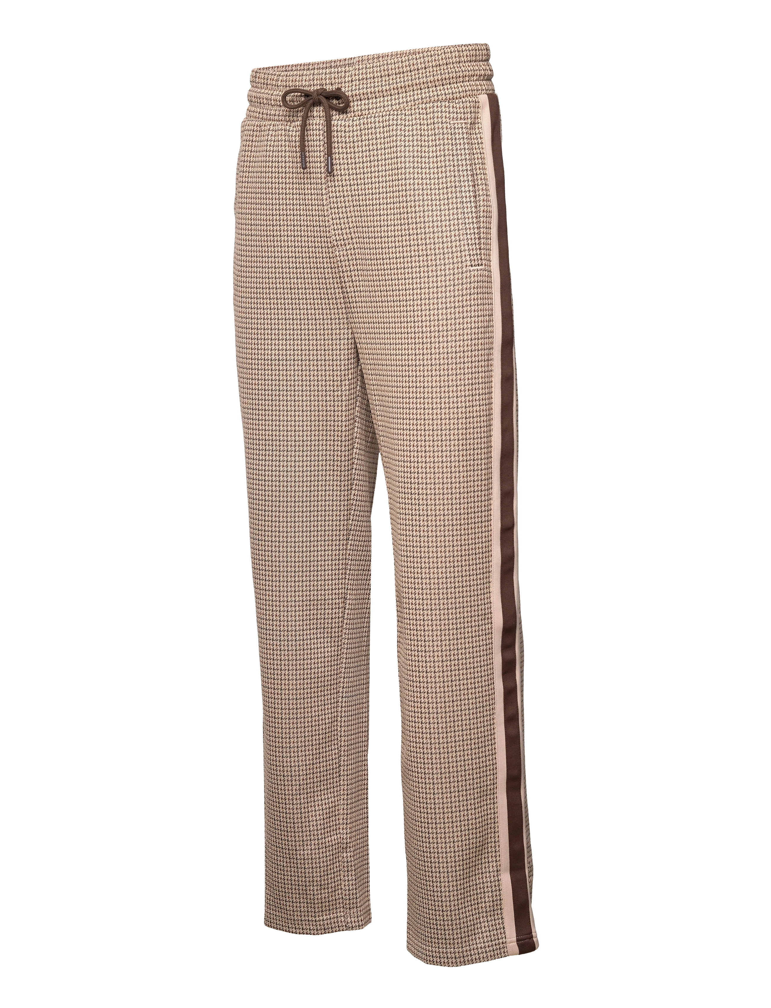 GANT - D.1 HOUNDSTOOTH TRACKSUIT TROUSER - chocolate brown - 2
