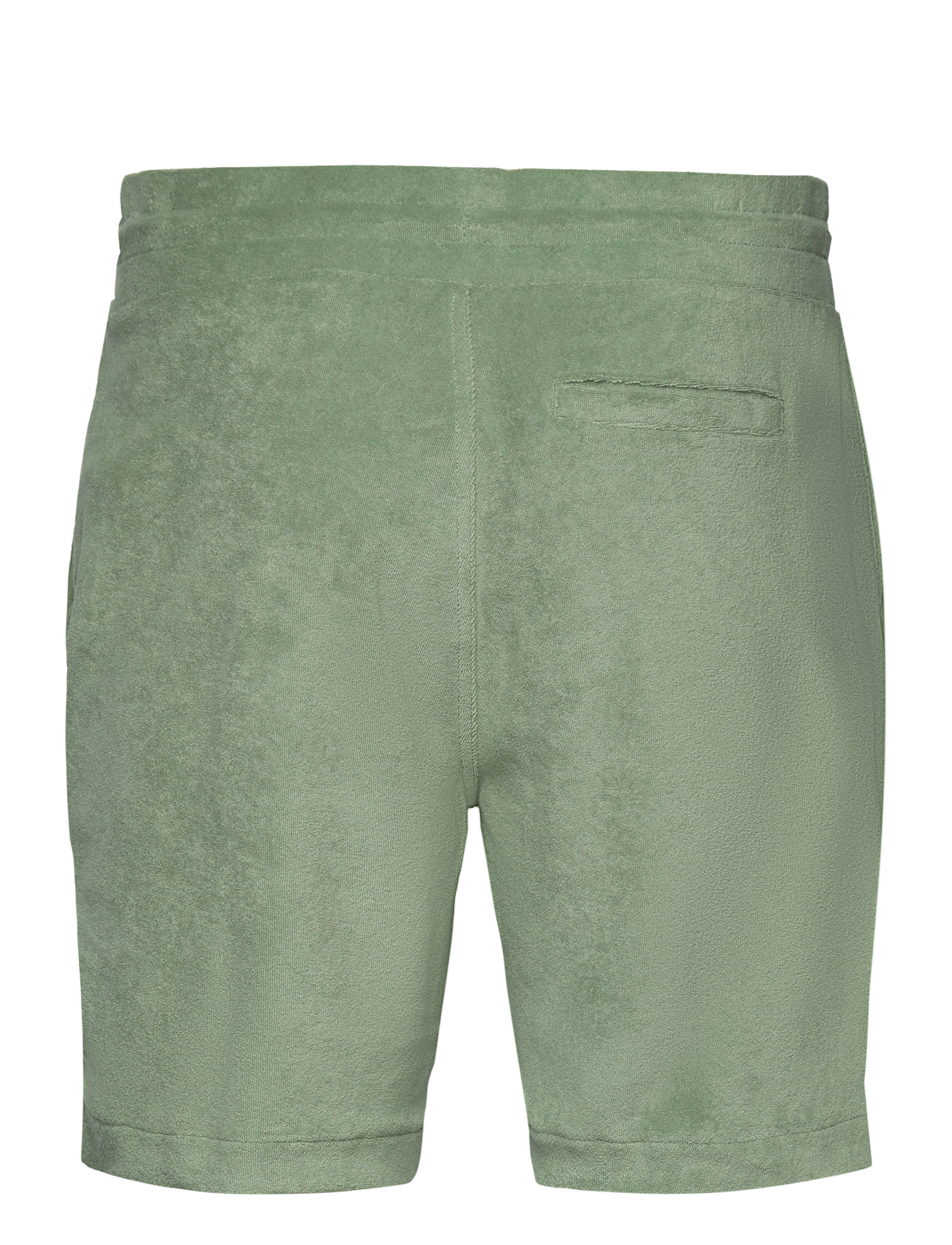 GANT - TERRY SHORTS - kalamata green - 1