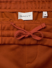 GANT - TRACK PANTS - casual trousers - dark terracotta - 3