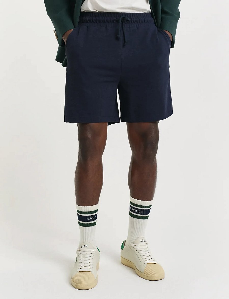 Gant - TEXTURE SHORTS - sweatshorts - evening blue - 3