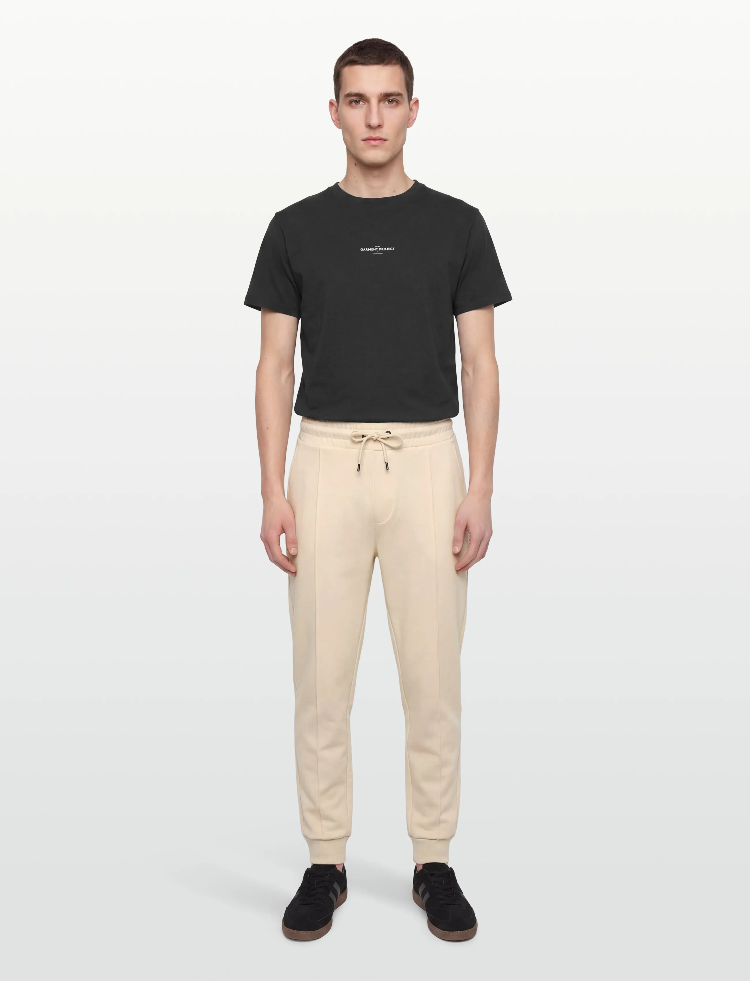 Gant INTERLOCK SWEATPANTS - Preppy - CREAMED WHITE / cream