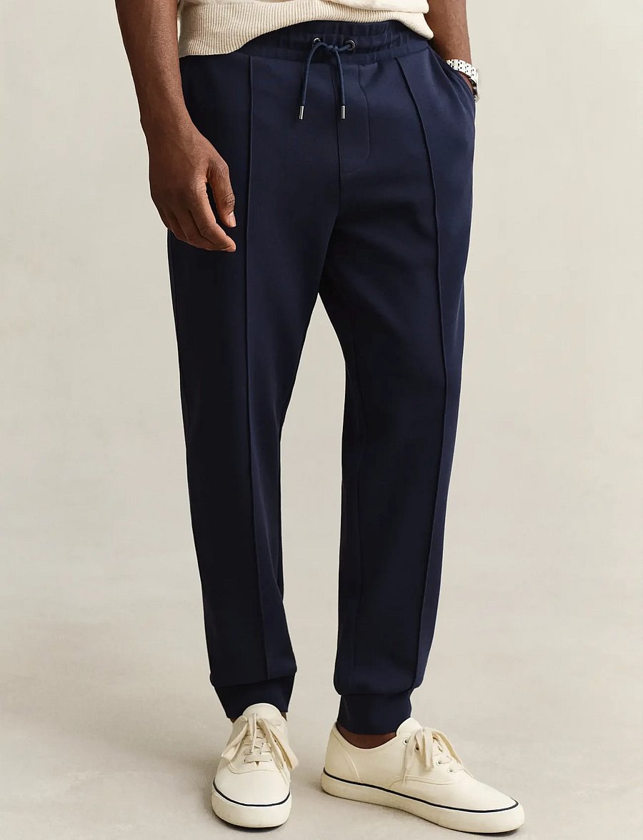 Gant - INTERLOCK SWEATPANTS - shop by occasion - evening blue - 4