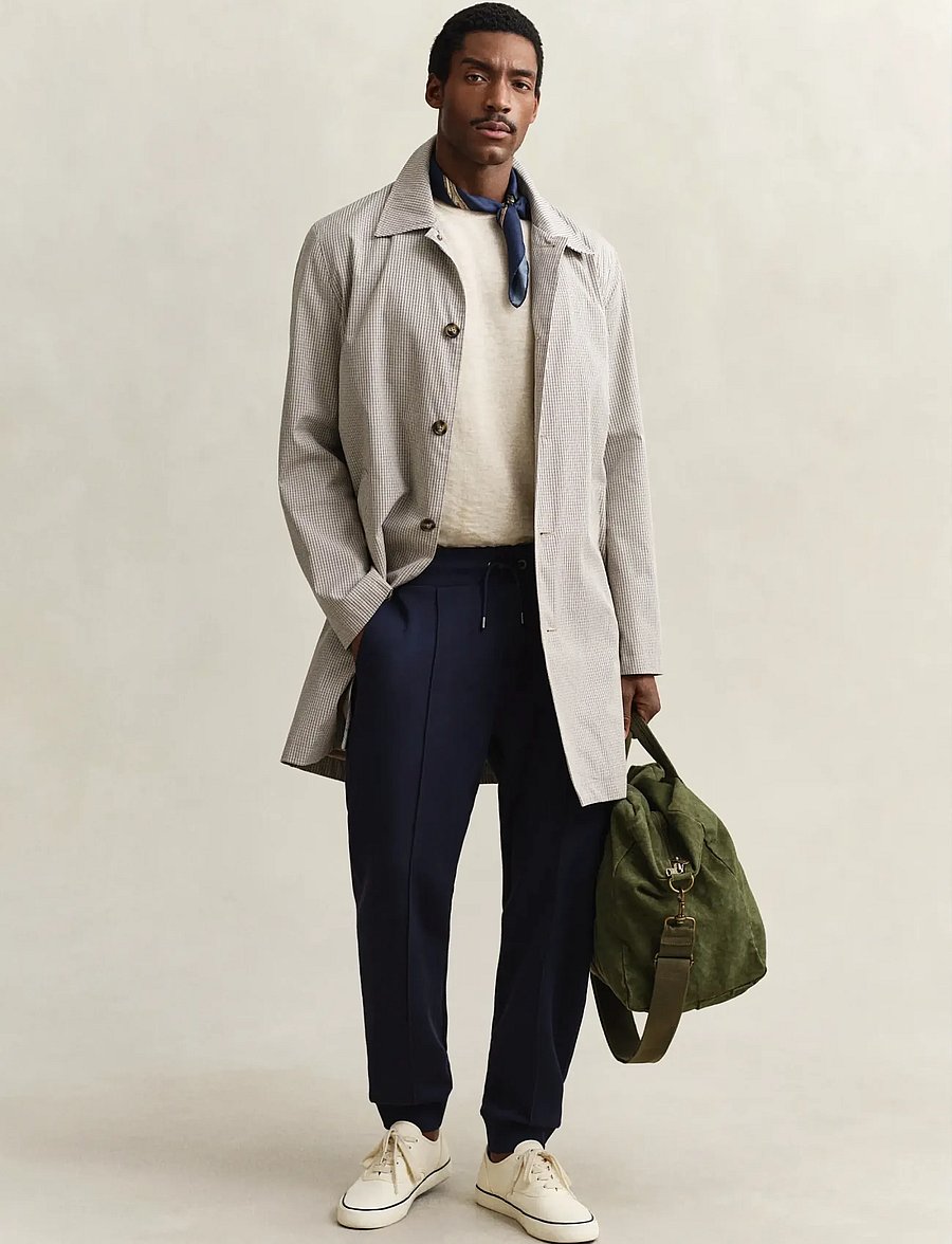 Gant - INTERLOCK SWEATPANTS - shop by occasion - evening blue - 5