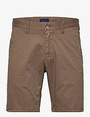 GANT - REGULAR EVERYDAY SHORTS - chino shorts - desert brown - 0