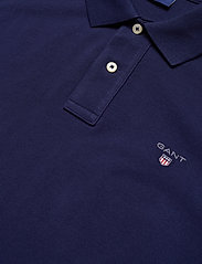 GANT - ORIGINAL PIQUE SS RUGGER - polo marškinėliai trumpomis rankovėmis - evening blue - 2