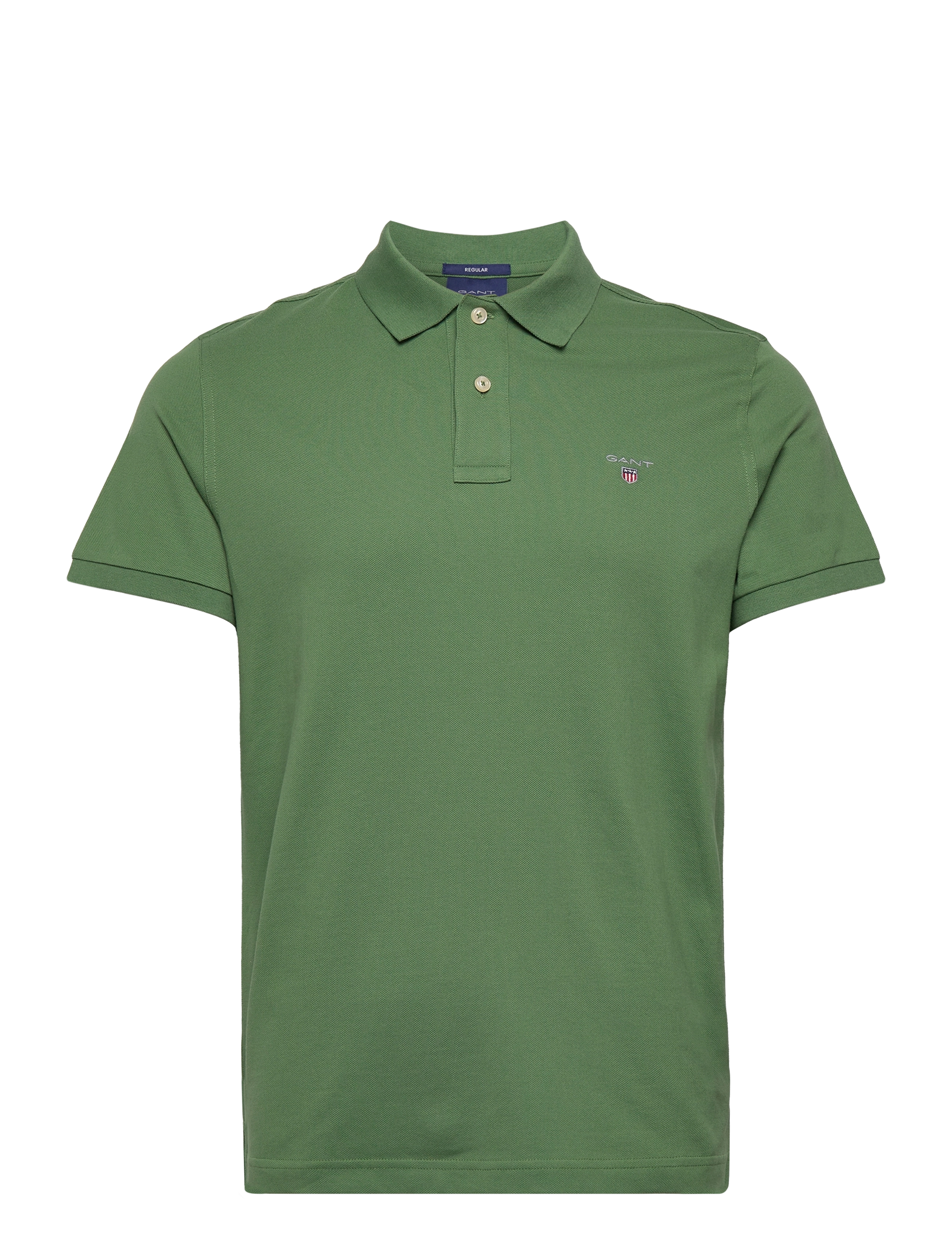 GANT - ORIGINAL PIQUE SS RUGGER - leaf green - 0