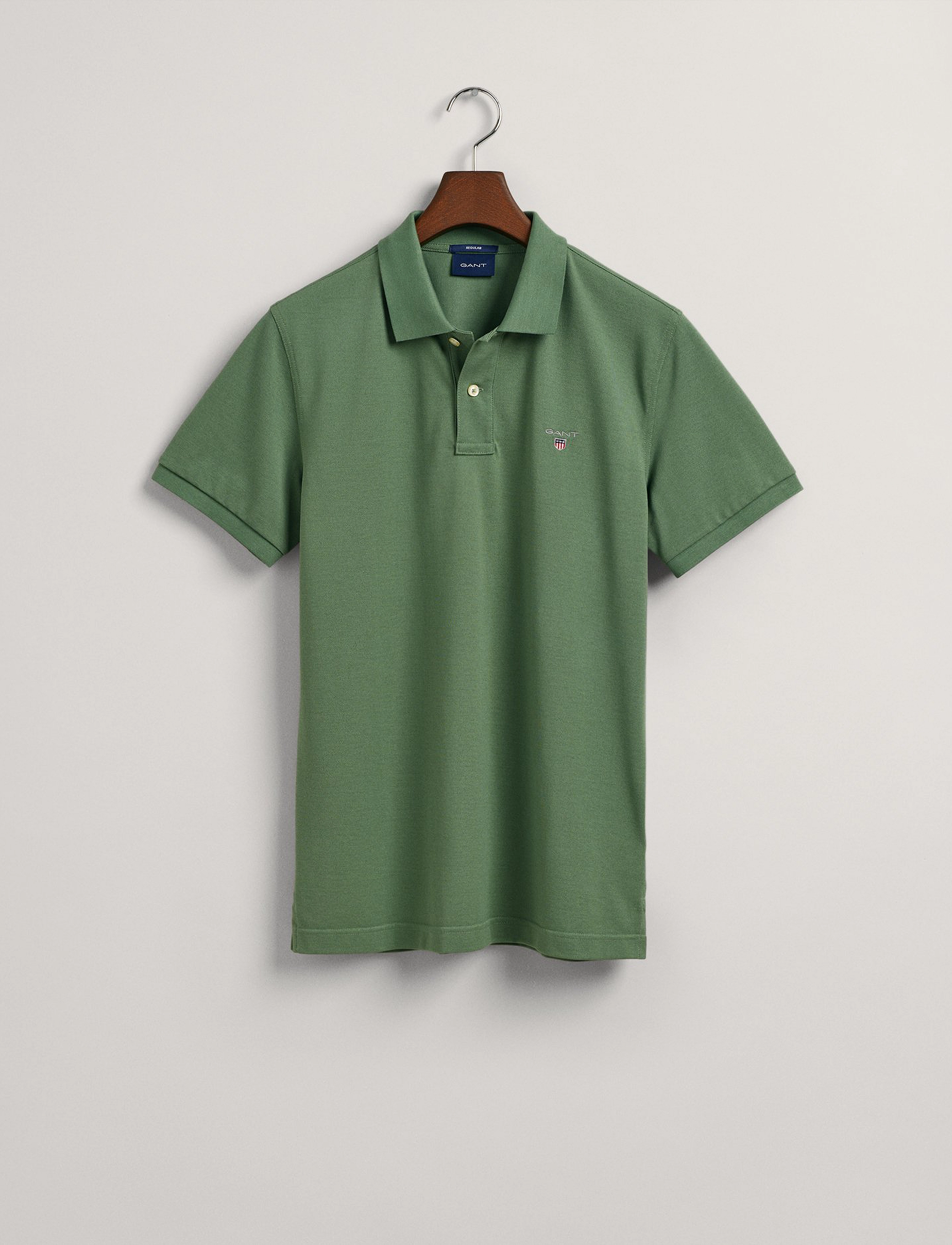 GANT - ORIGINAL PIQUE SS RUGGER - leaf green - 3