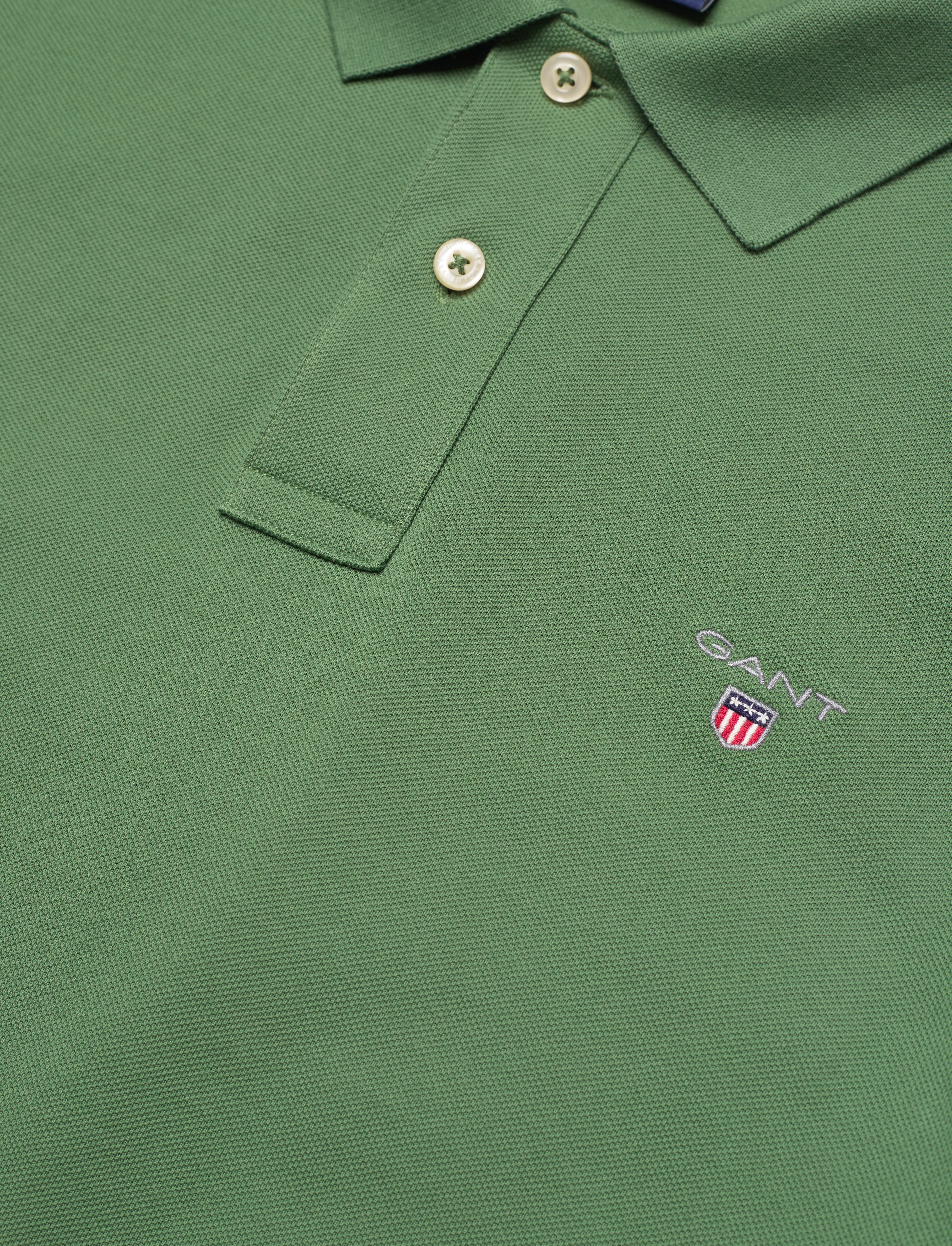 GANT - ORIGINAL PIQUE SS RUGGER - leaf green - 2
