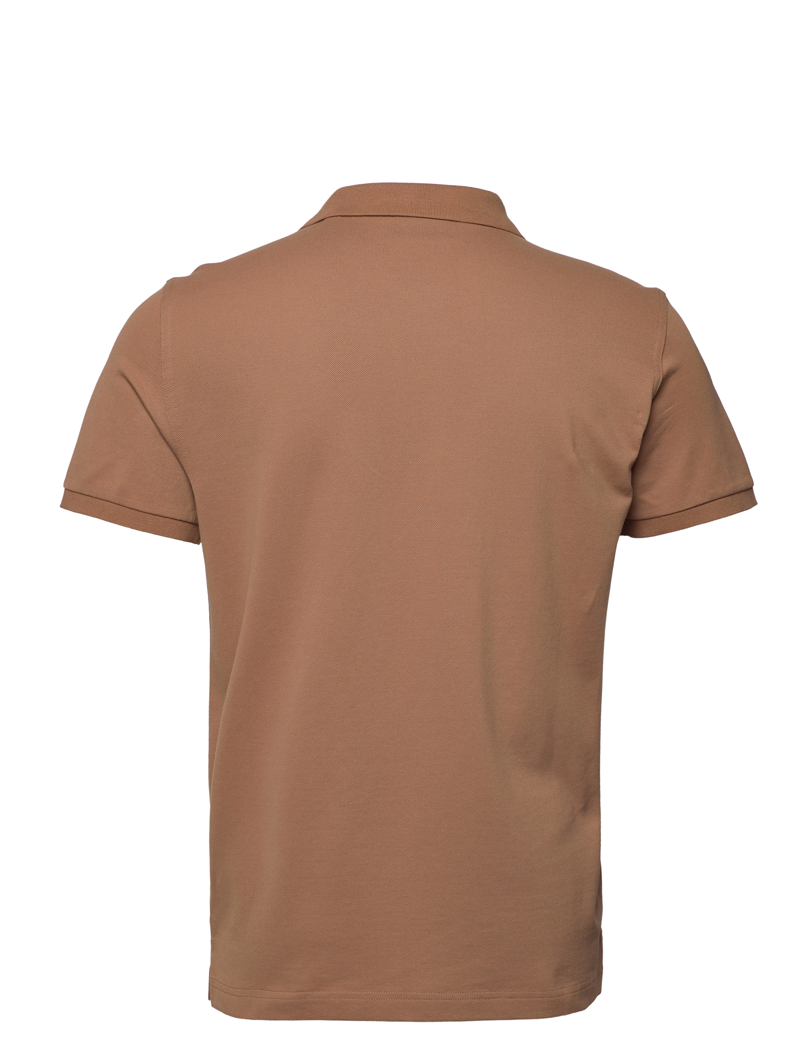 GANT - ORIGINAL PIQUE SS RUGGER - roasted walnut - 1
