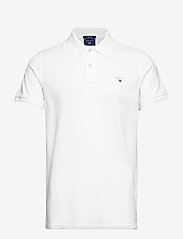 GANT - ORIGINAL PIQUE SS RUGGER - polo marškinėliai trumpomis rankovėmis - white - 0
