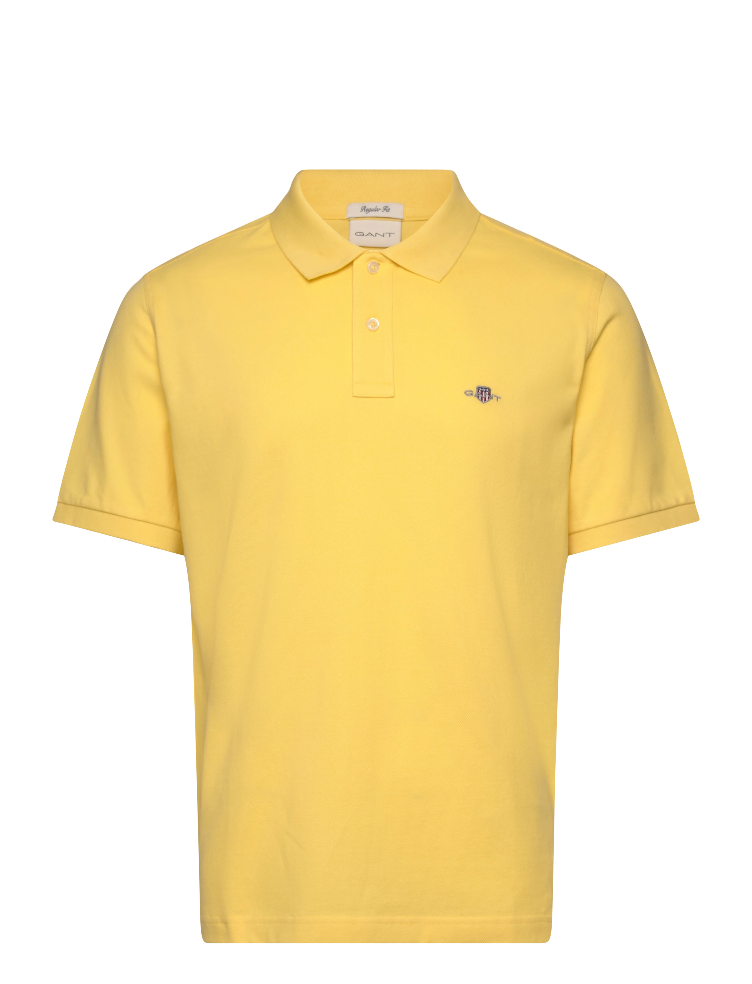 Gant Classic Regular Polo Shirt - Poloskjorter - BANANA YELLOW / yellow