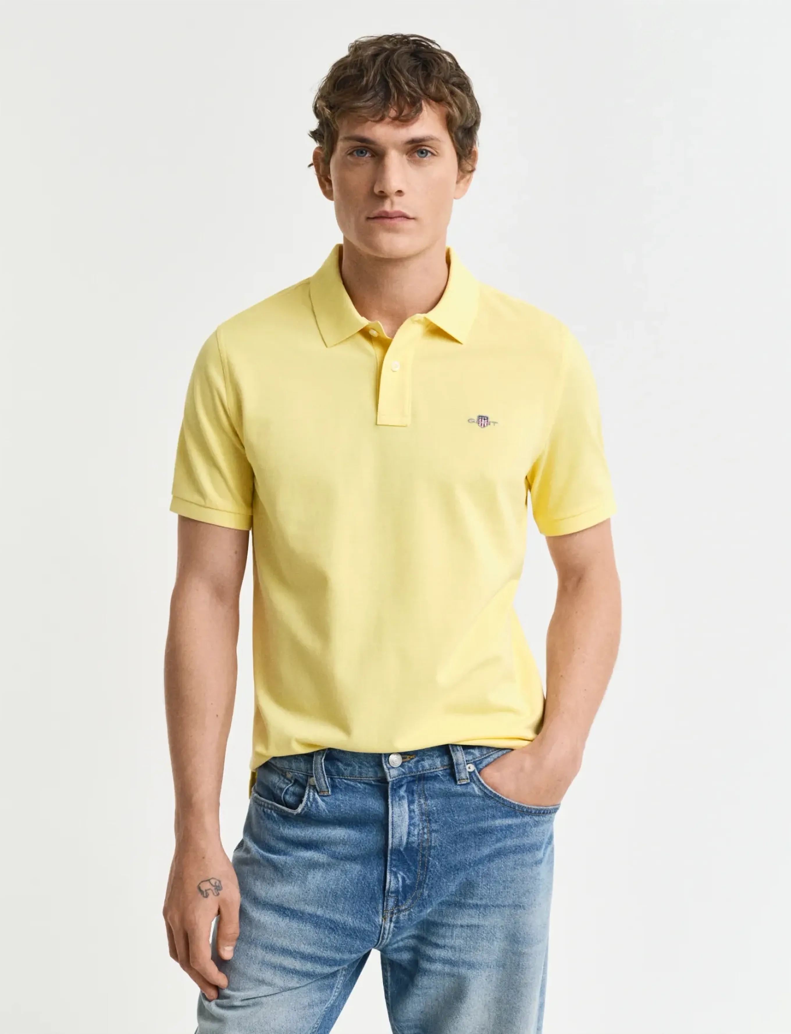 GANT Classic Regular Polo Shirt - Neuheiten - BANANA YELLOW / yellow