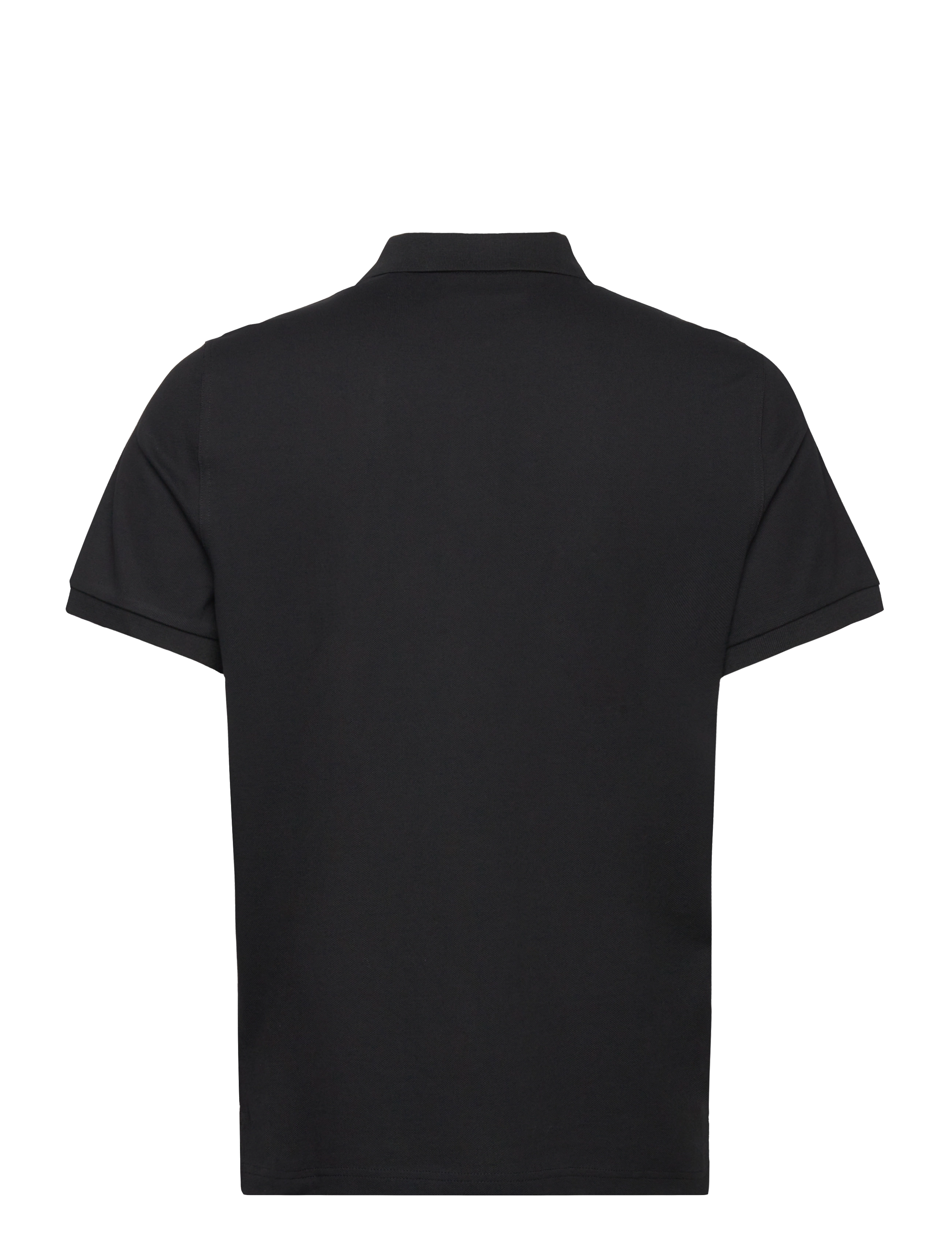 Gant - Classic Regular Polo Shirt - kortærmede poloer - black - 4