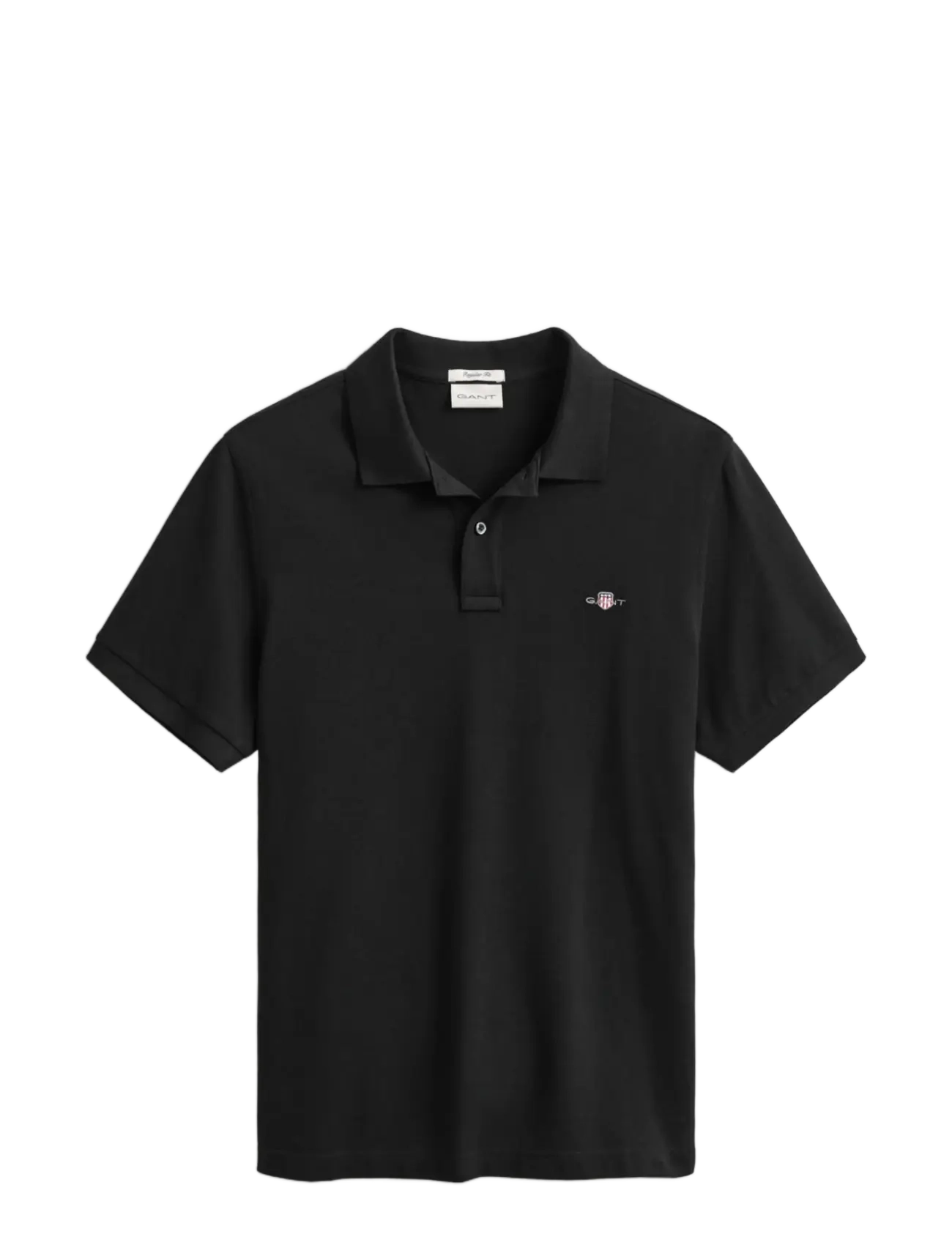 Gant - Classic Regular Polo Shirt - polo marškinėliai trumpomis rankovėmis - black - 1