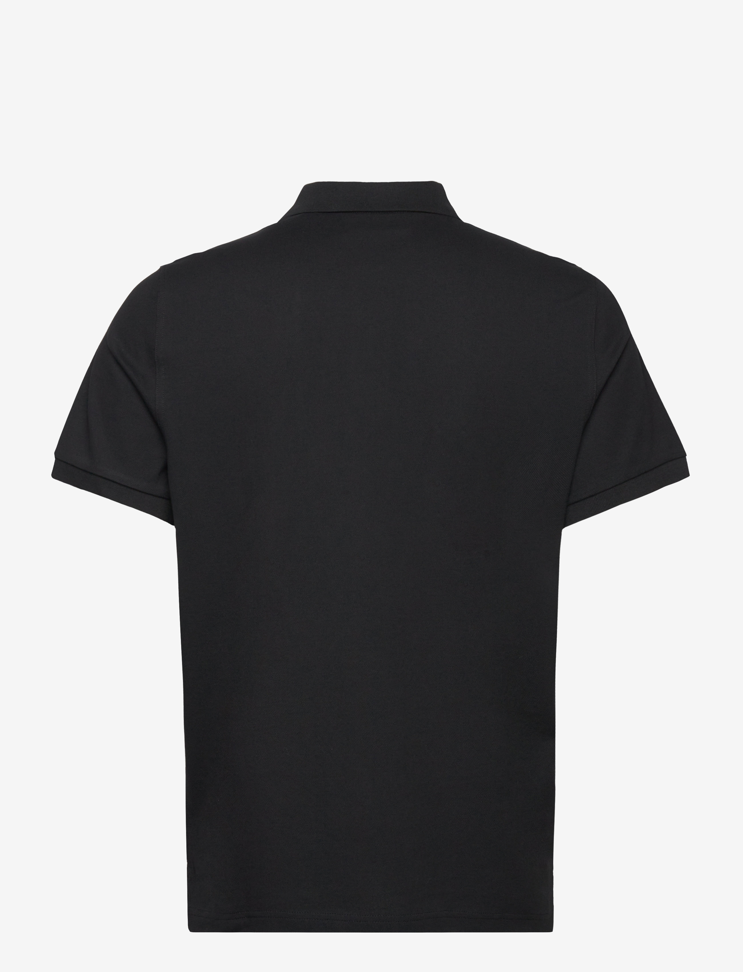 Gant - Classic Regular Polo Shirt - kortærmede poloer - black - 5