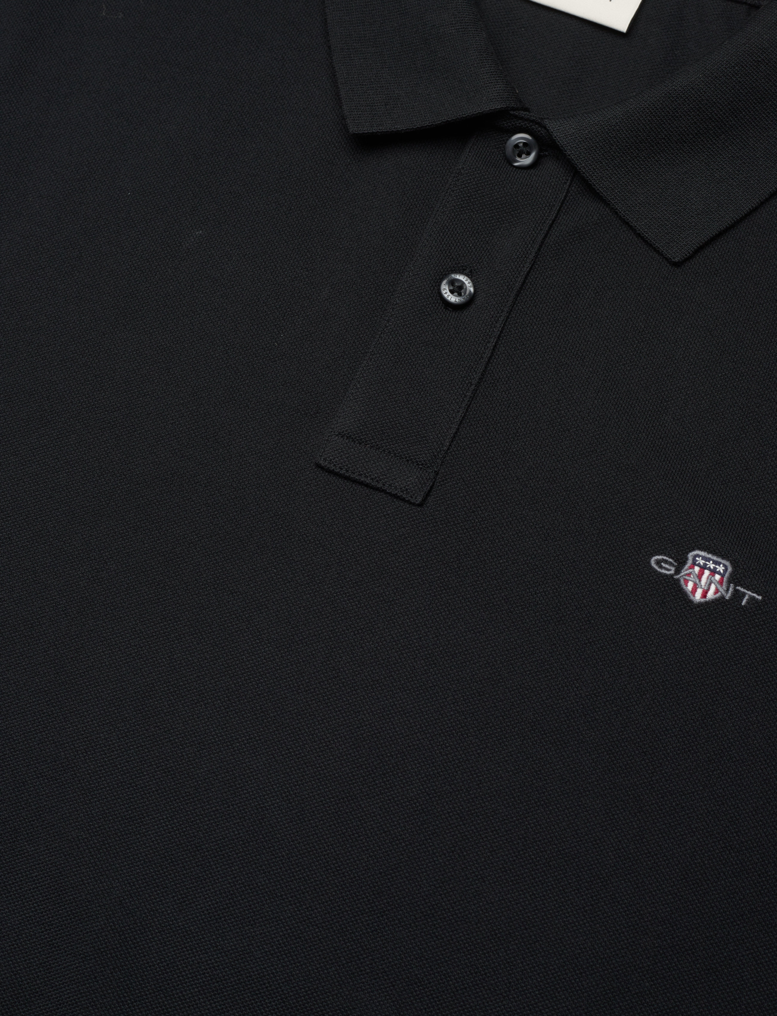 Gant - Classic Regular Polo Shirt - polo marškinėliai trumpomis rankovėmis - black - 5