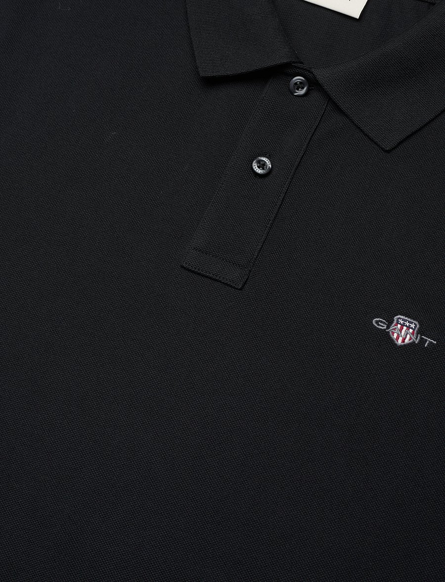 Gant - Classic Regular Polo Shirt - polo marškinėliai trumpomis rankovėmis - black - 5