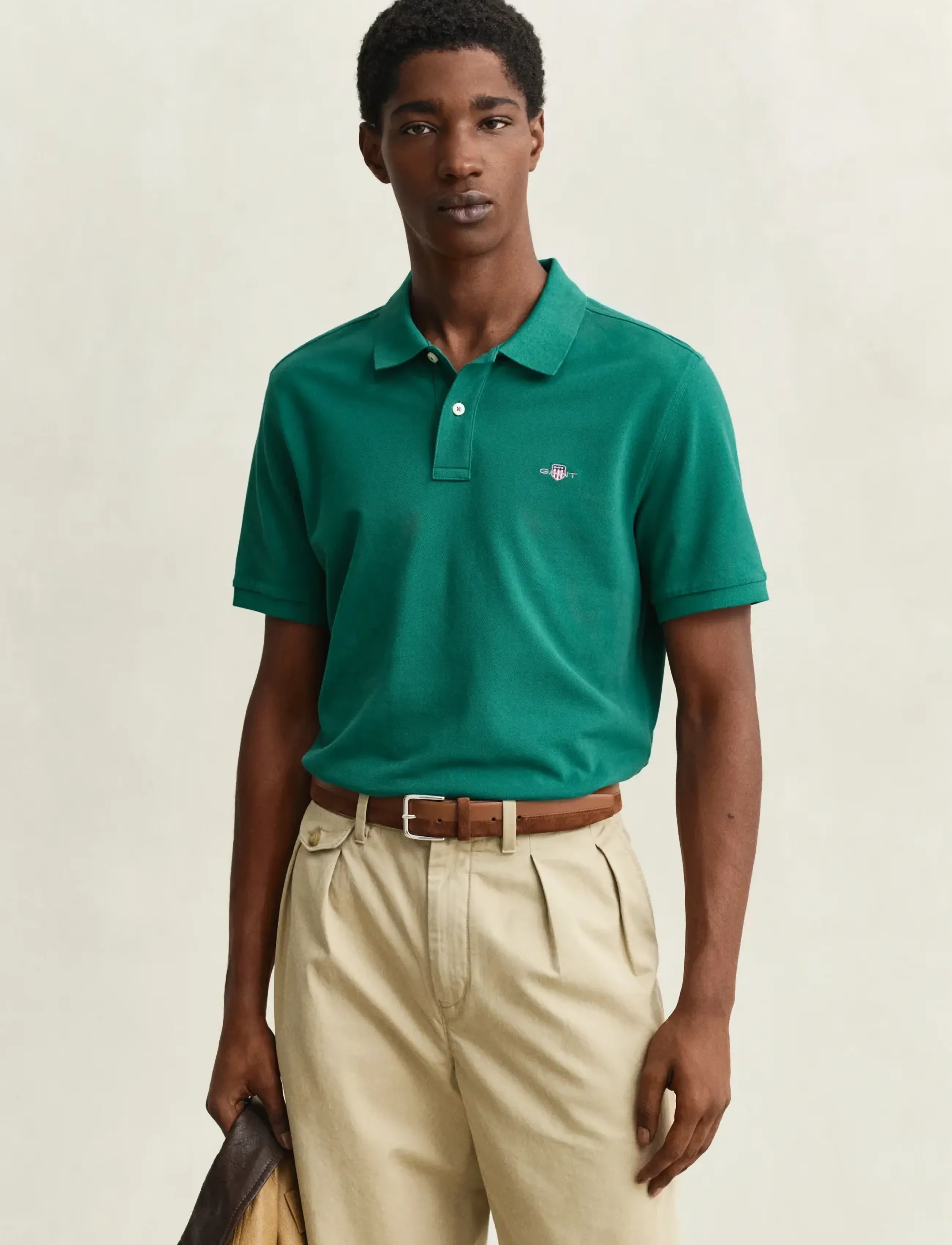 GANT Classic Regular Polo Shirt - Pikéer - BOTANICAL HUE / green