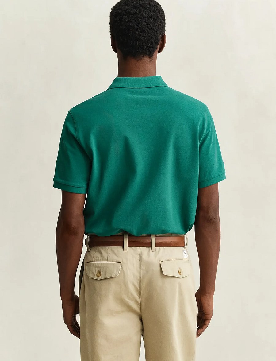 Gant - Classic Regular Polo Shirt - lühikeste varrukatega polod - botanical hue - 2
