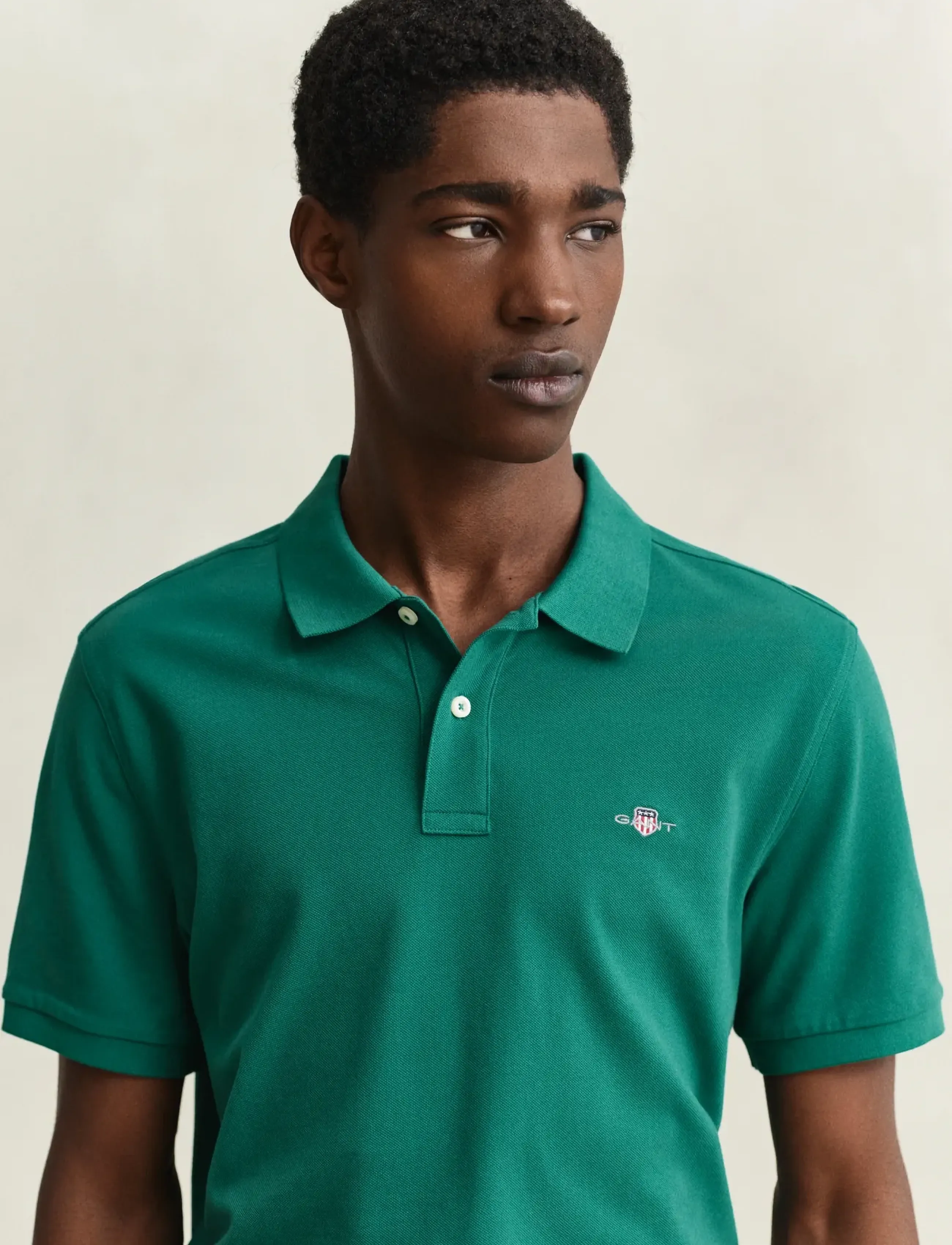 Gant - Classic Regular Polo Shirt - lühikeste varrukatega polod - botanical hue - 3