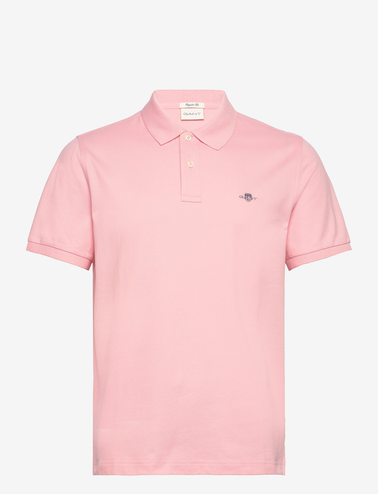 GANT - REG SHIELD SS PIQUE POLO - kurzärmelig - bubbelgum pink - 1