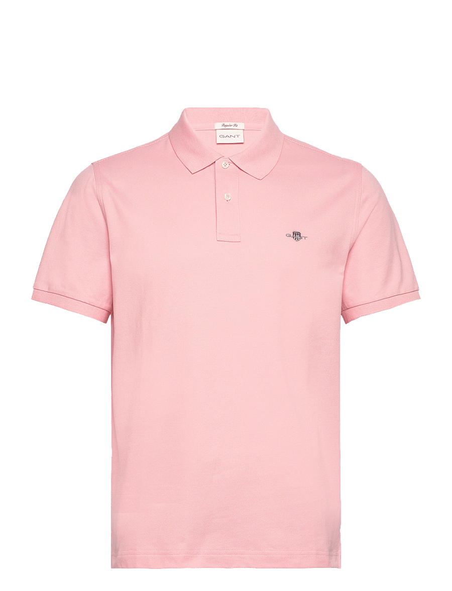 Gant - Classic Regular Polo Shirt - kurzärmelig - bubbelgum pink - 1