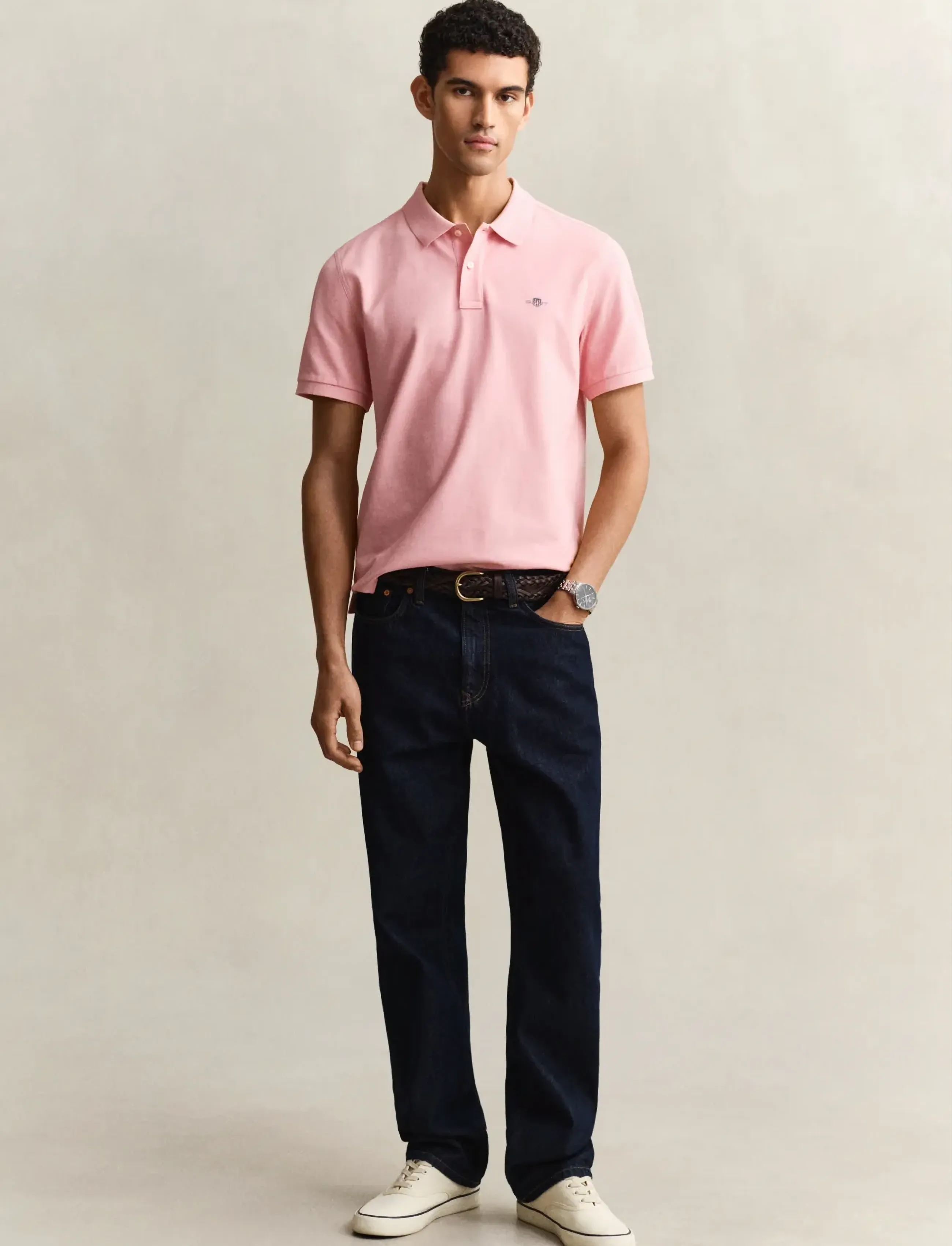 Gant - Classic Regular Polo Shirt - kurzärmelig - bubbelgum pink - 5