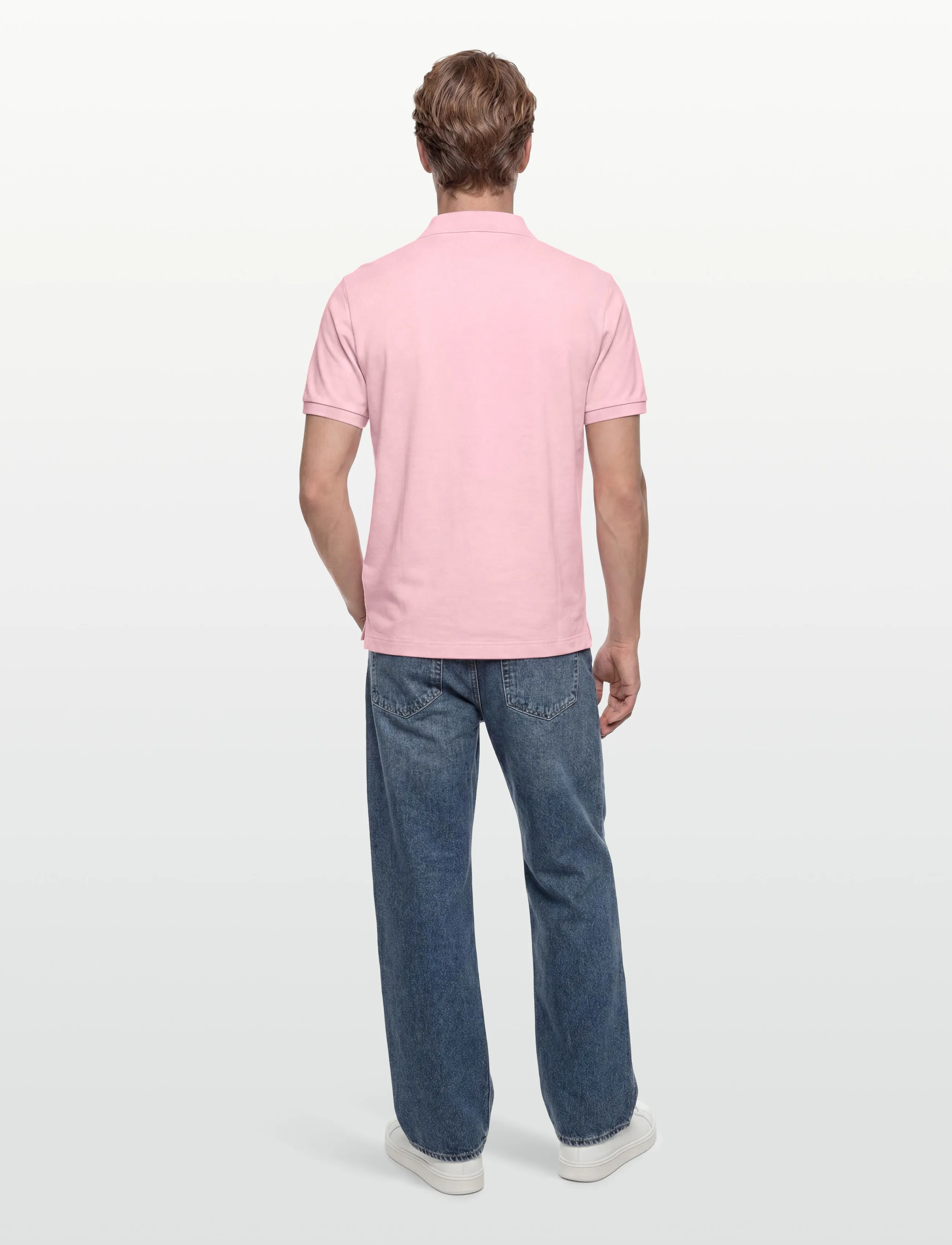 Gant - Classic Regular Polo Shirt - kortærmede poloer - california pink - 4