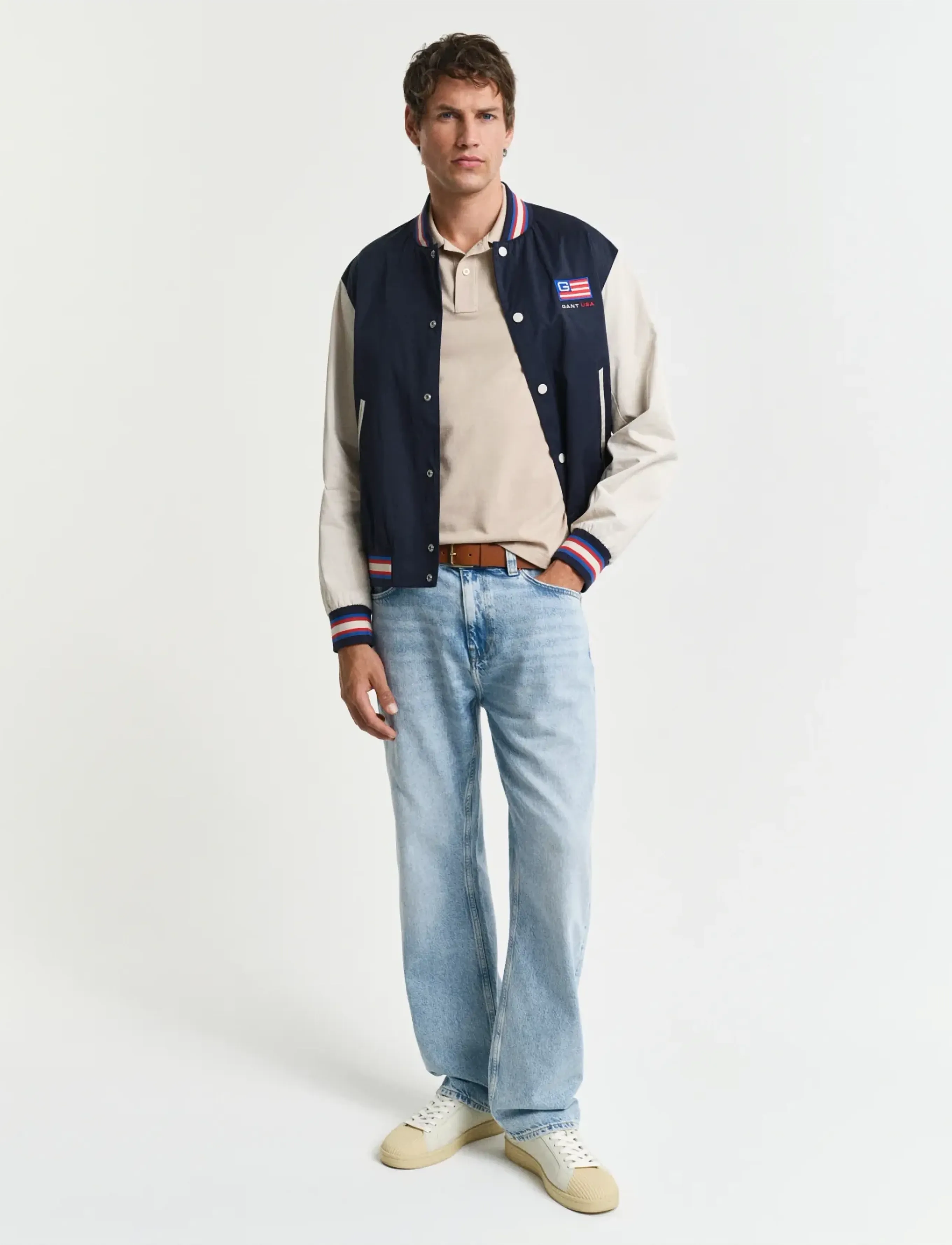 Gant - Classic Regular Polo Shirt - lühikeste varrukatega polod - dry sand - 5