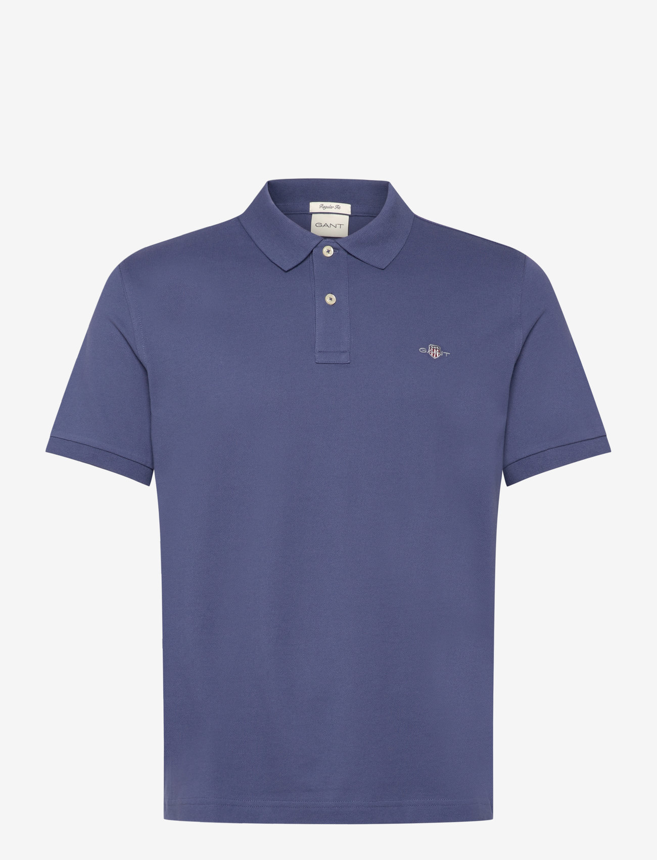 Gant - Classic Regular Polo Shirt - lühikeste varrukatega polod - dusty navy - 1