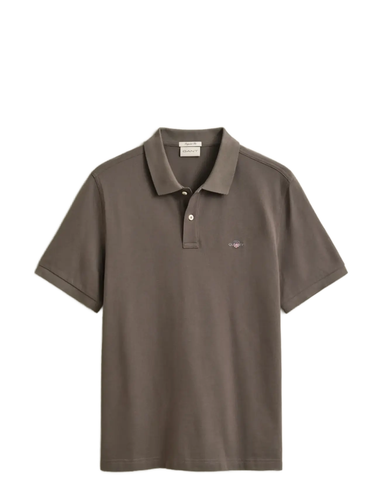 Gant - Classic Regular Polo Shirt - krótki rękaw - faded taupe - 1
