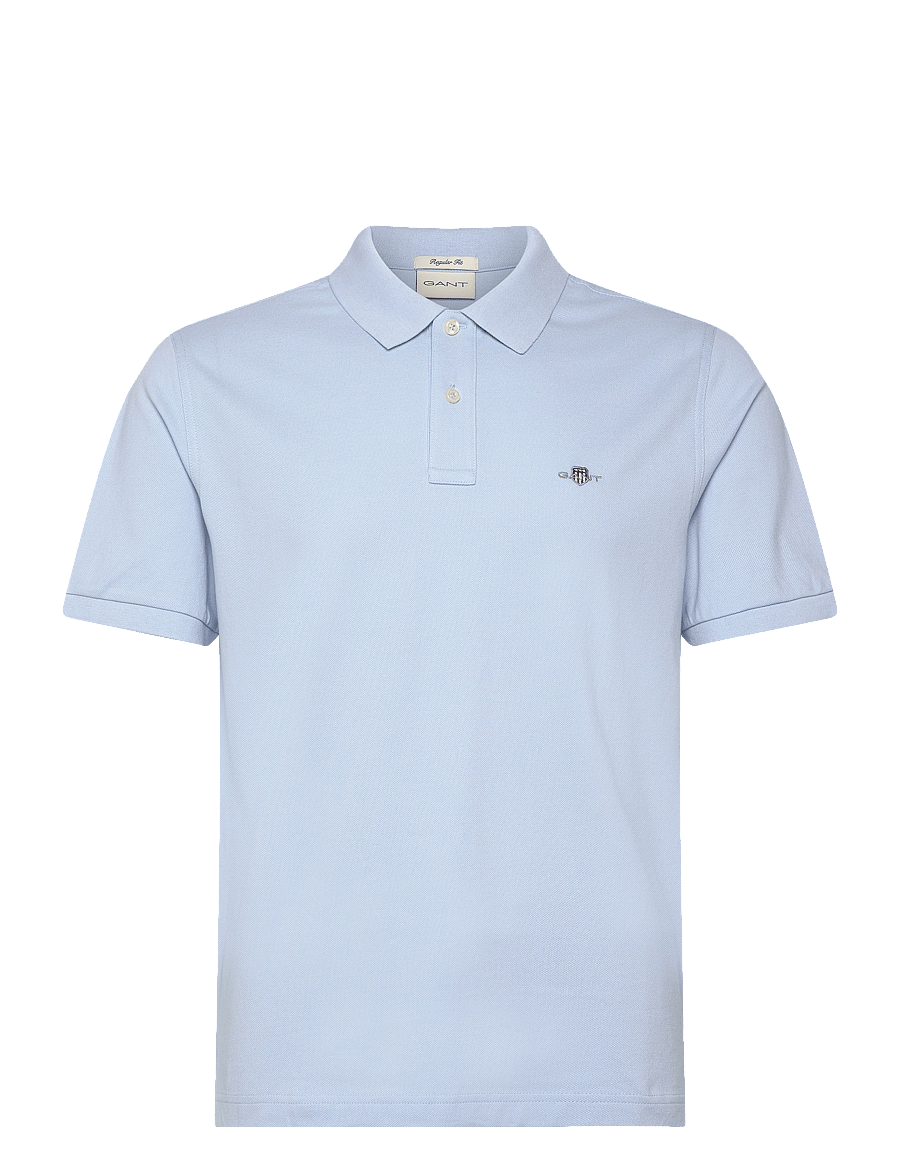 Gant - Classic Regular Polo Shirt - lühikeste varrukatega polod - fresh blue - 1