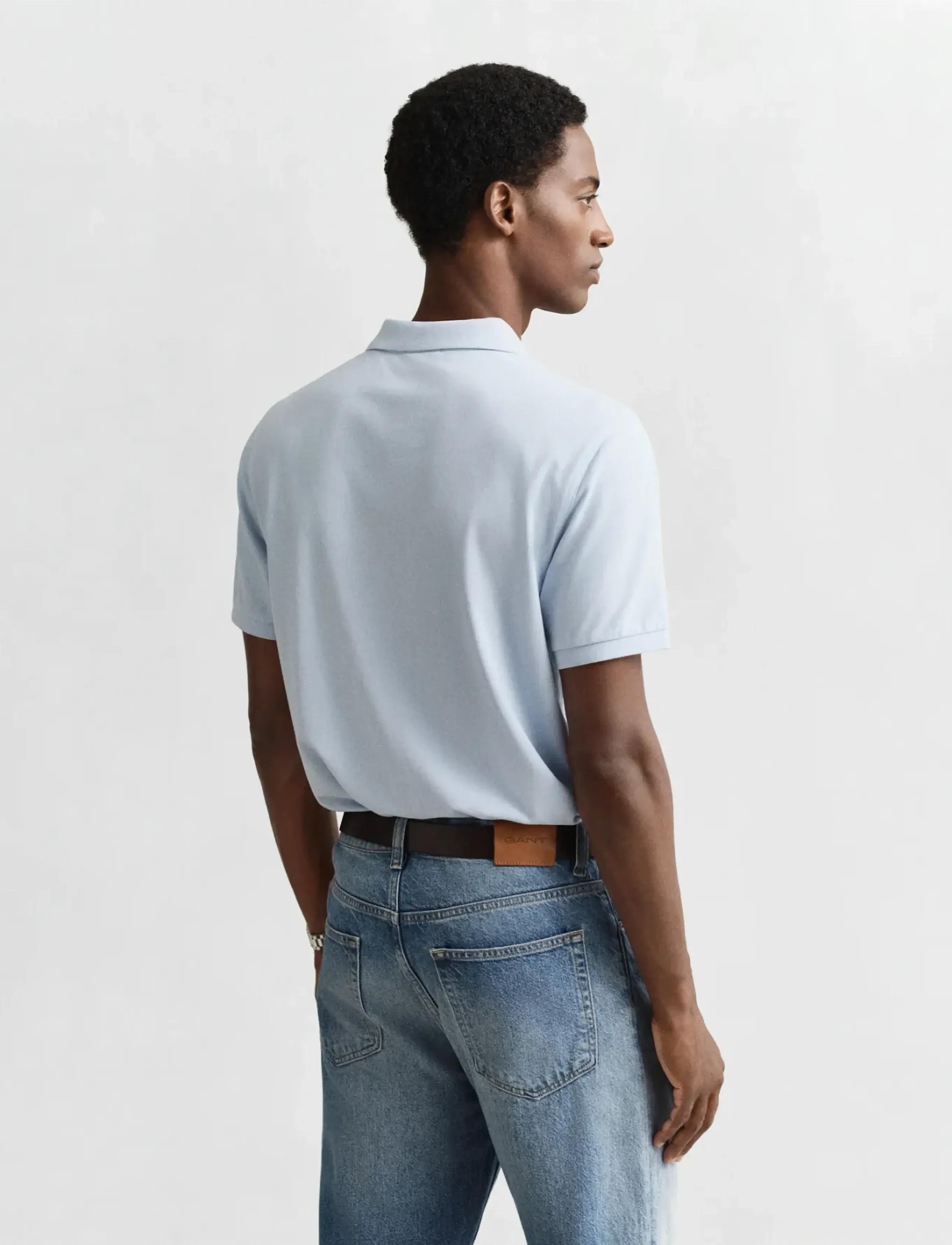 Gant - Classic Regular Polo Shirt - lühikeste varrukatega polod - fresh blue - 3