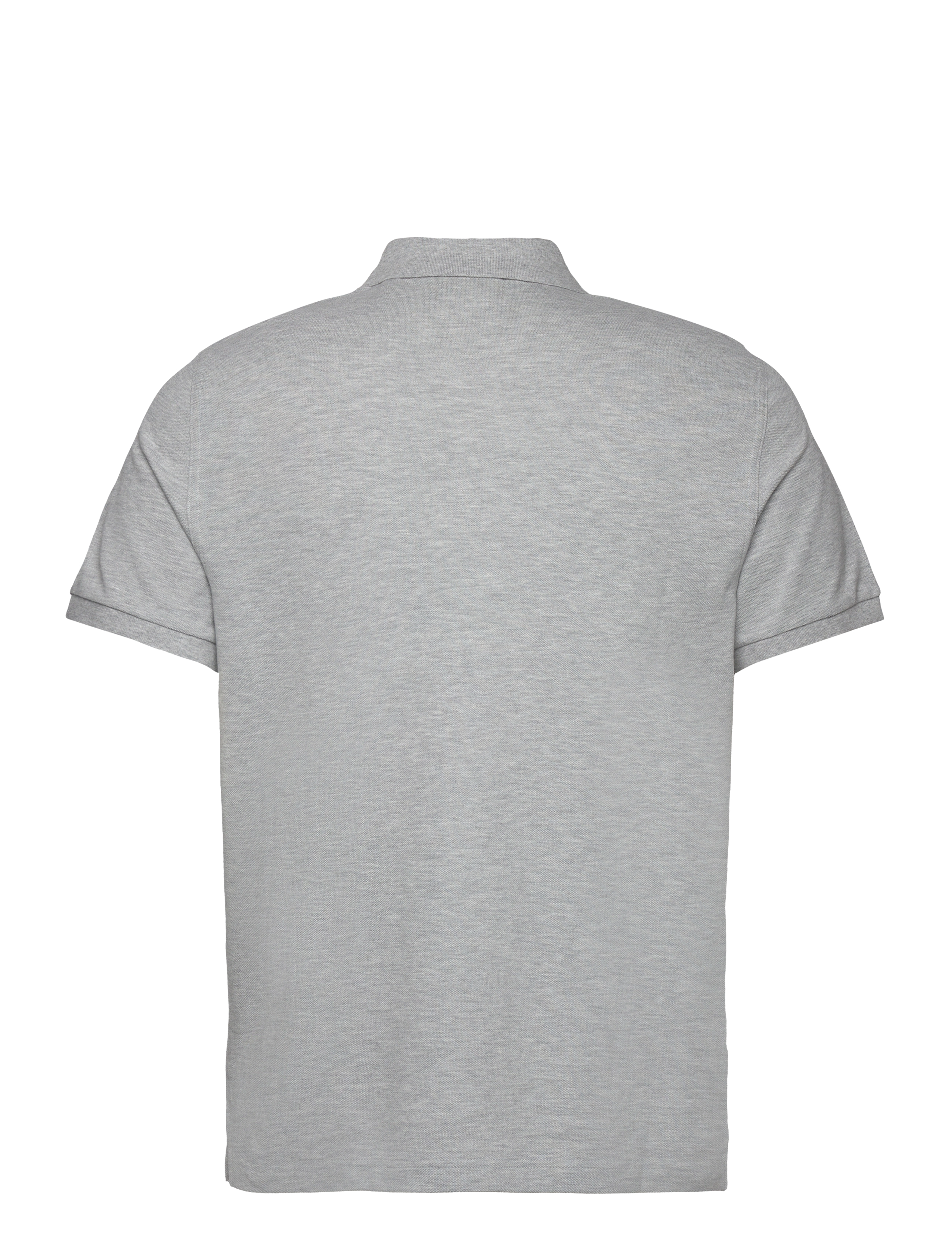 Gant - Classic Regular Polo Shirt - kortærmede poloer - grey melange - 2