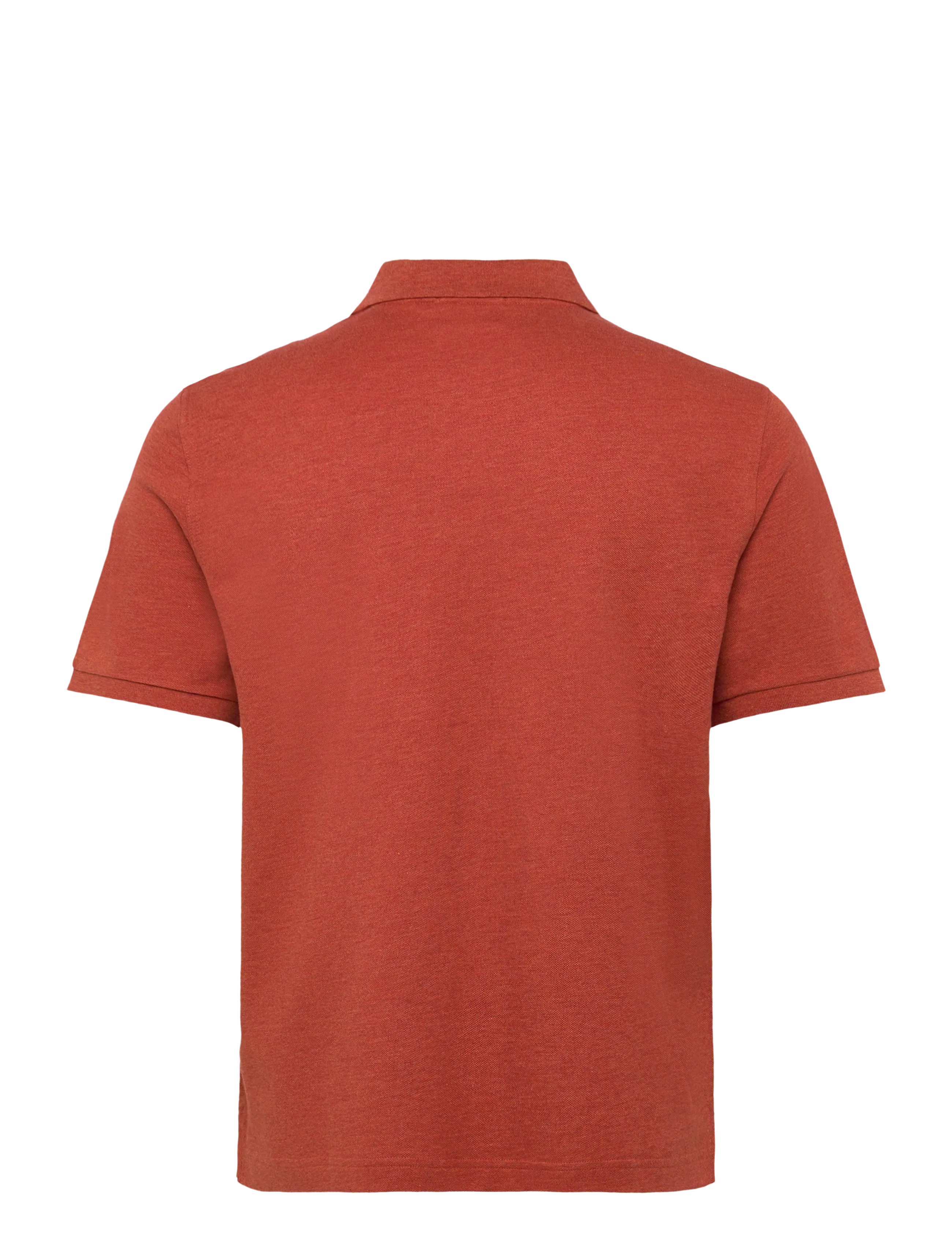 Gant - Classic Regular Polo Shirt - lühikeste varrukatega polod - iron red melange - 1
