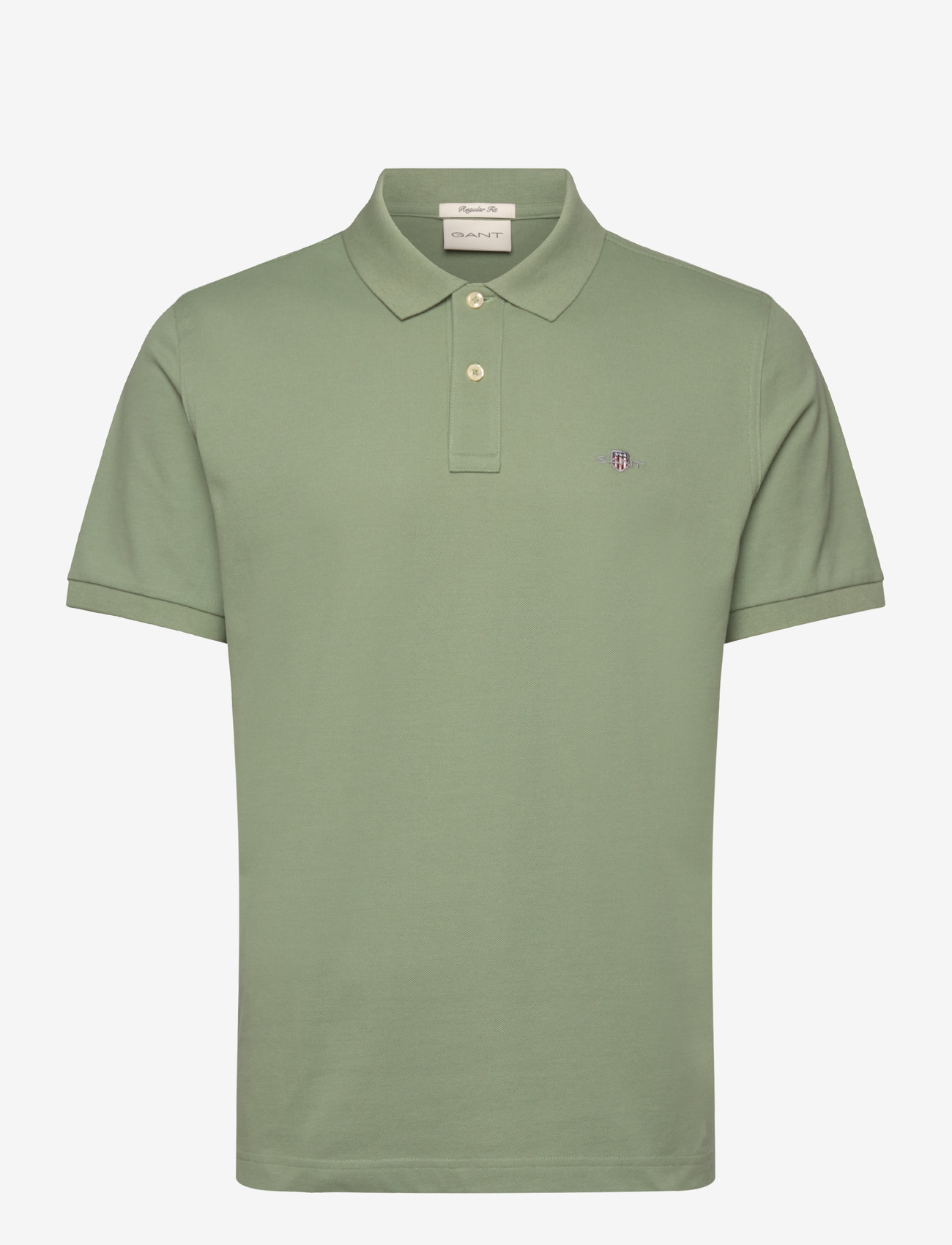 Gant - Classic Regular Polo Shirt - kurzärmelig - kalamata green - 1
