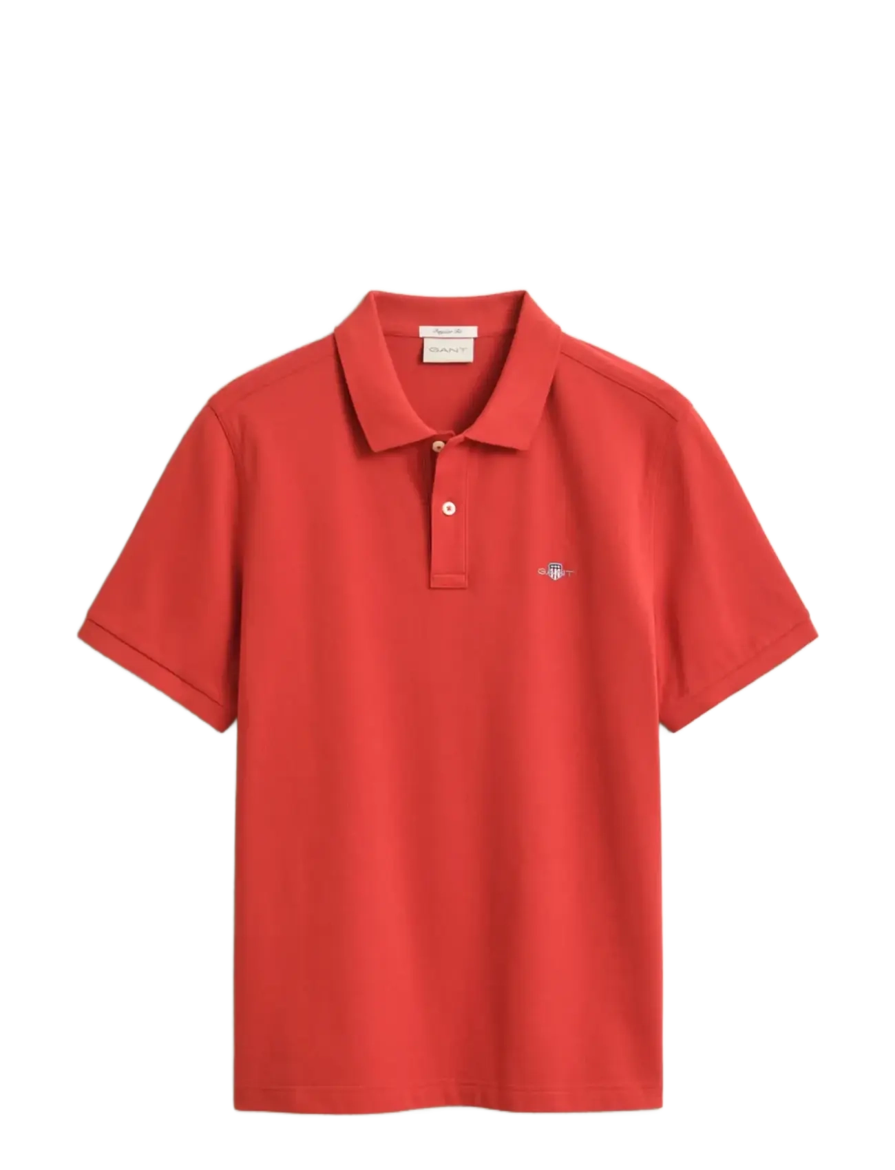 Gant - Classic Regular Polo Shirt - kurzärmelig - maple fire - 1
