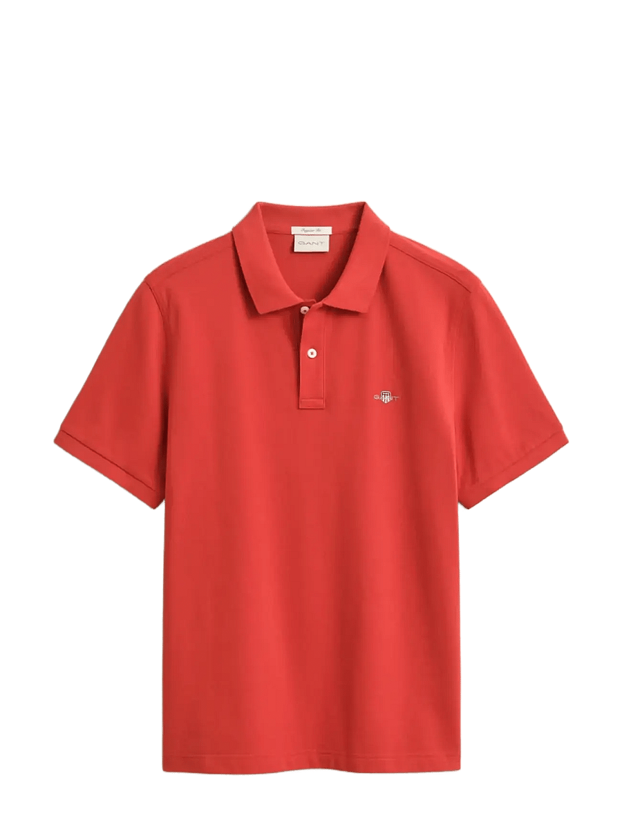 Gant - Classic Regular Polo Shirt - kurzärmelig - maple fire - 1